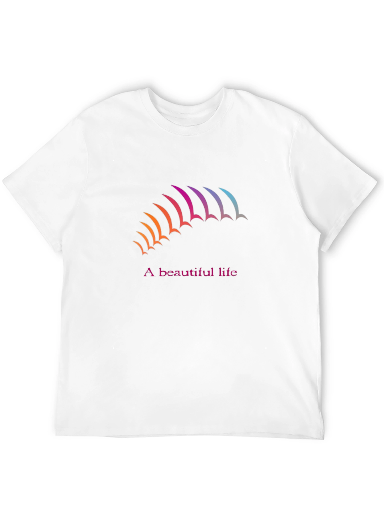 A Beautiful Life Black Graphic Tee