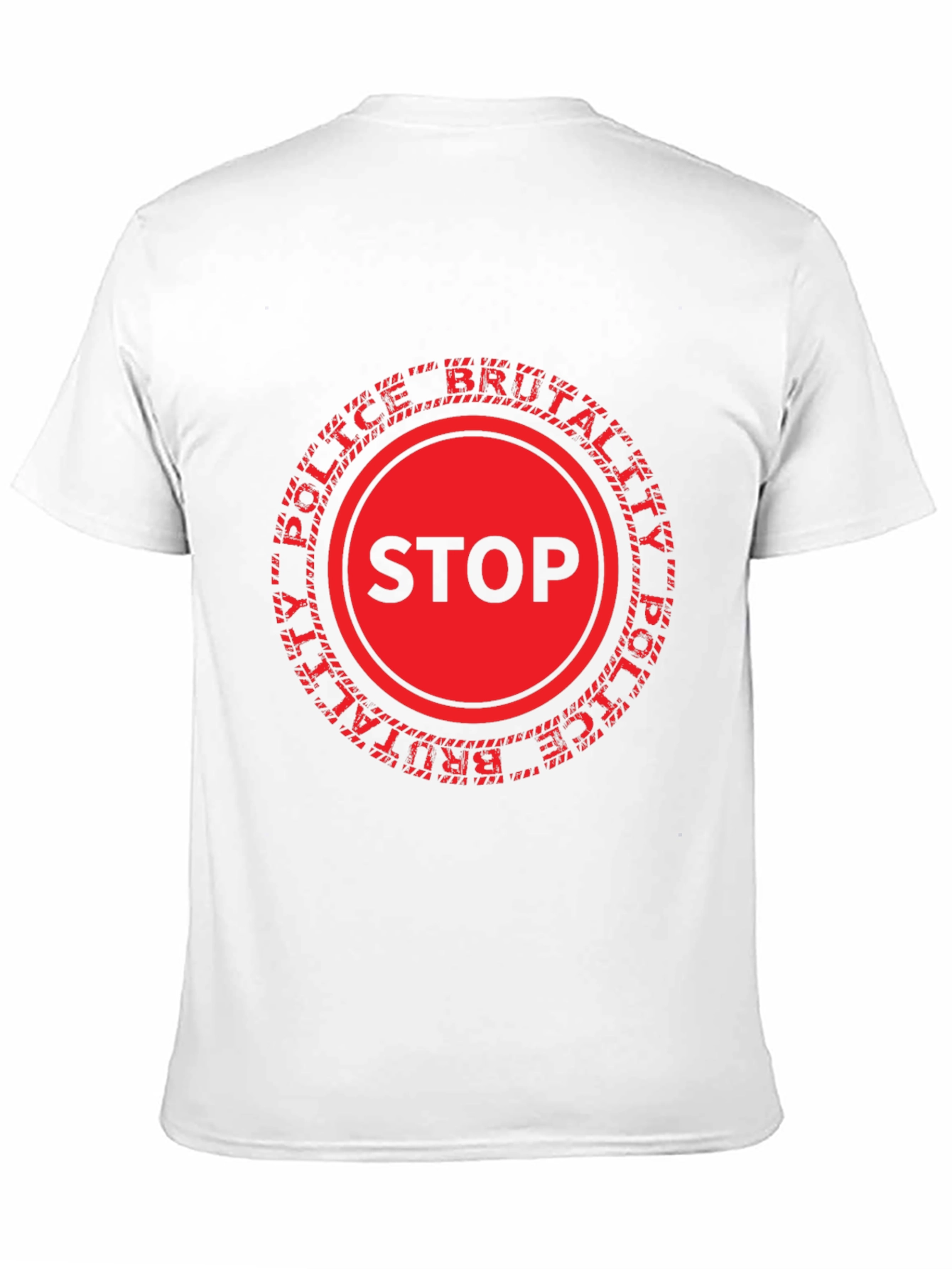 Stop Police Brutality Graphic Tee - Black