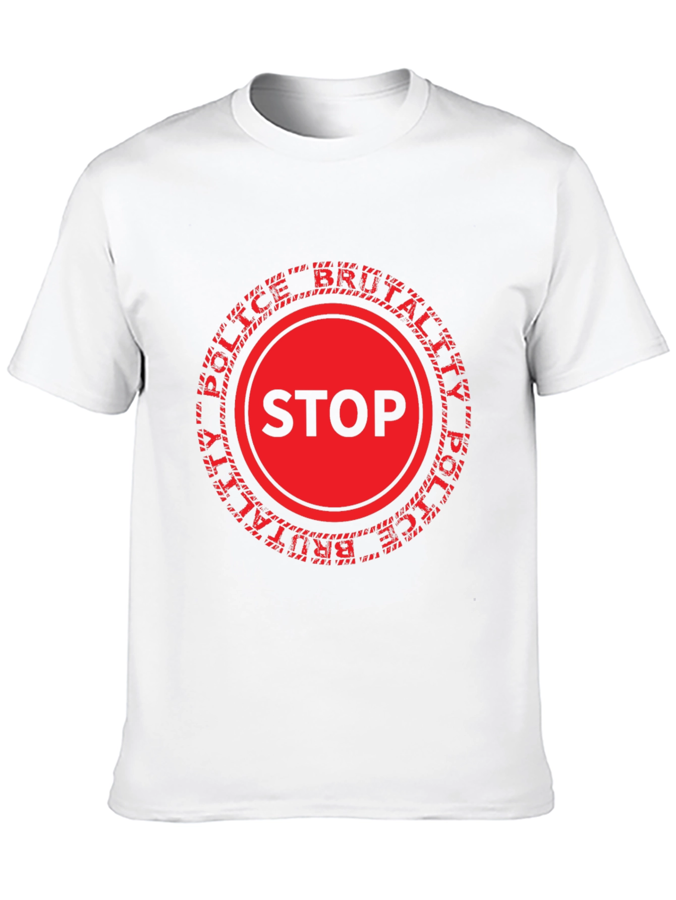 Stop Police Brutality Graphic Tee - Black