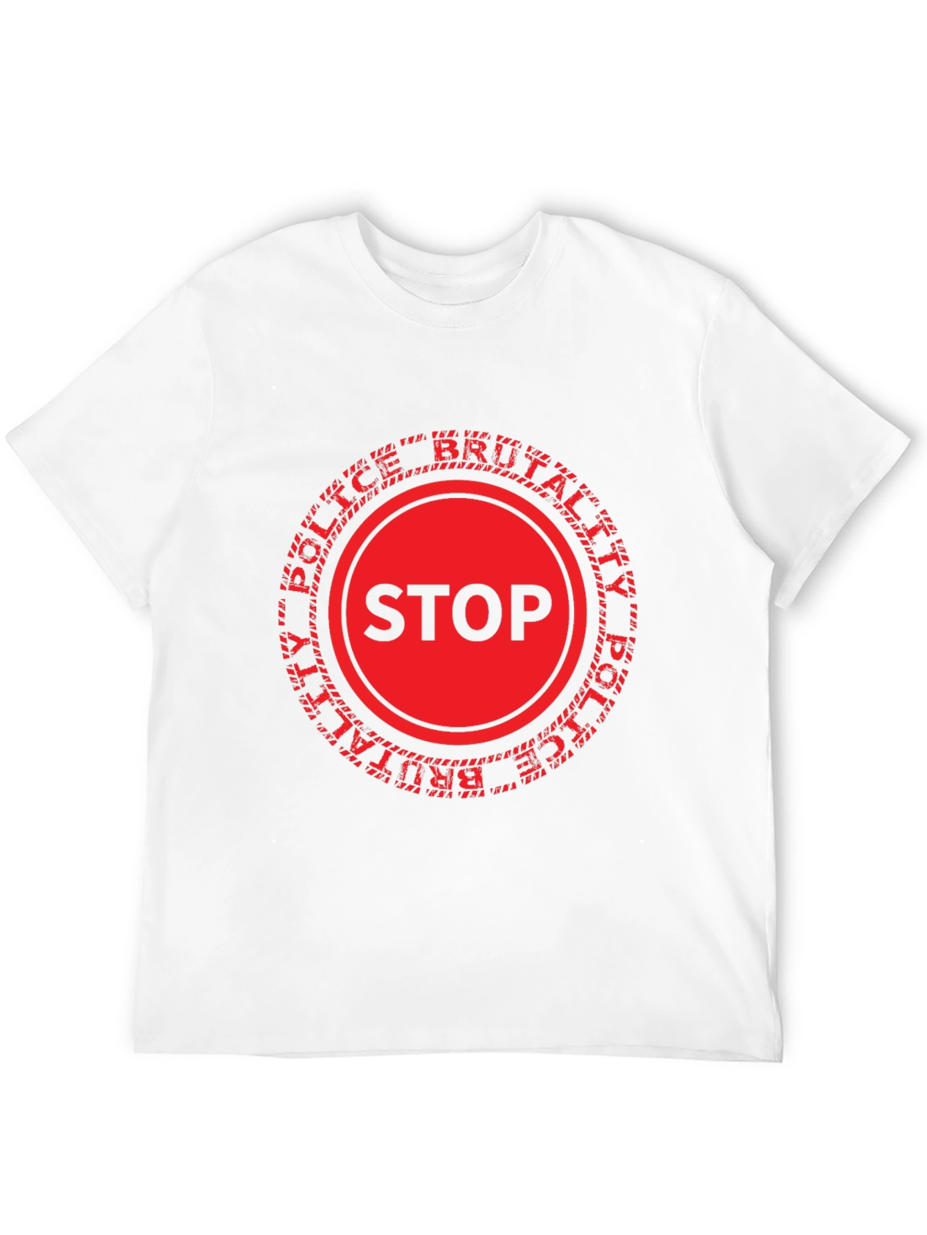 Stop Police Brutality Graphic Tee - Black