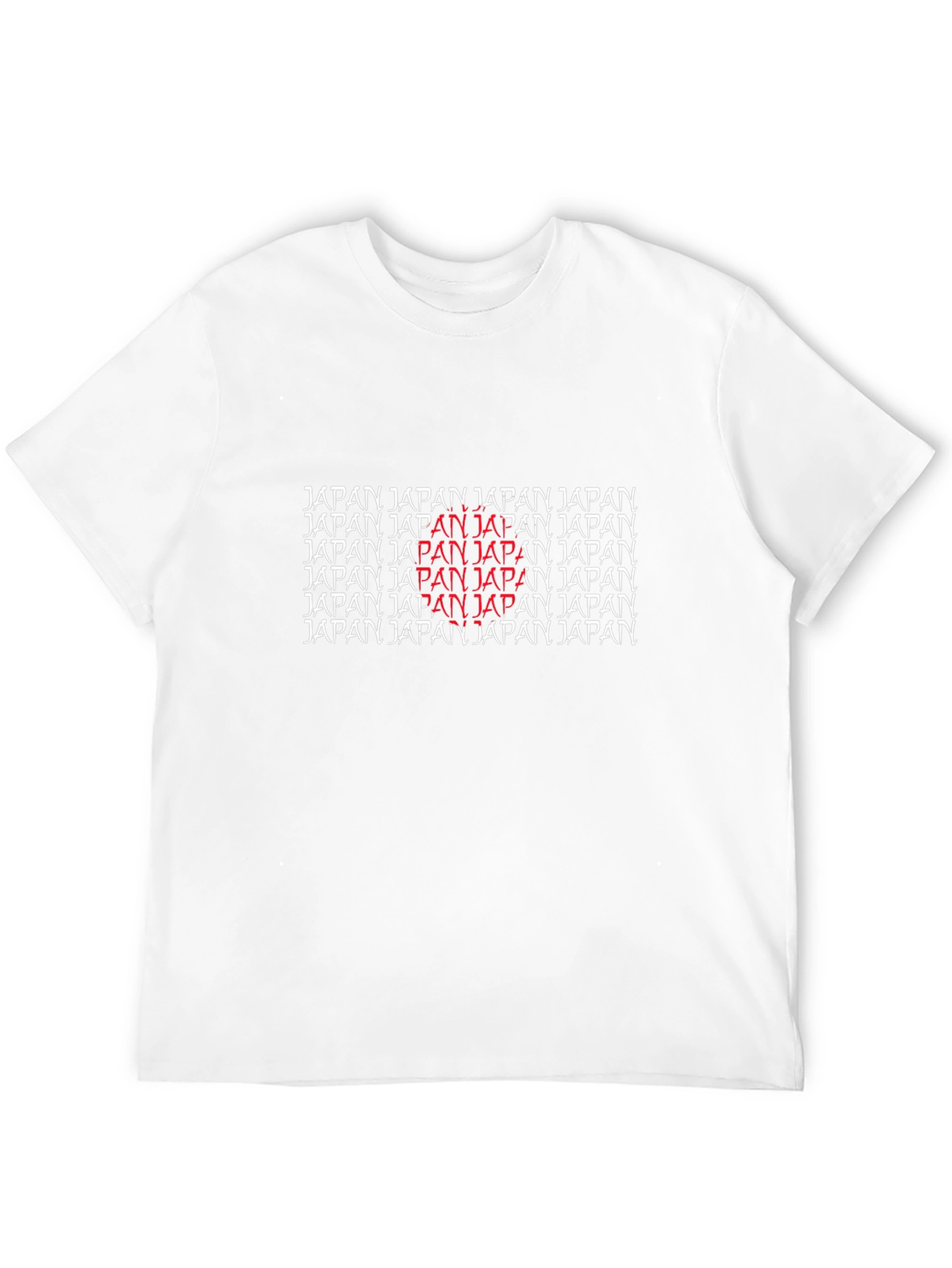 Japan Repeated Graphic T-Shirt