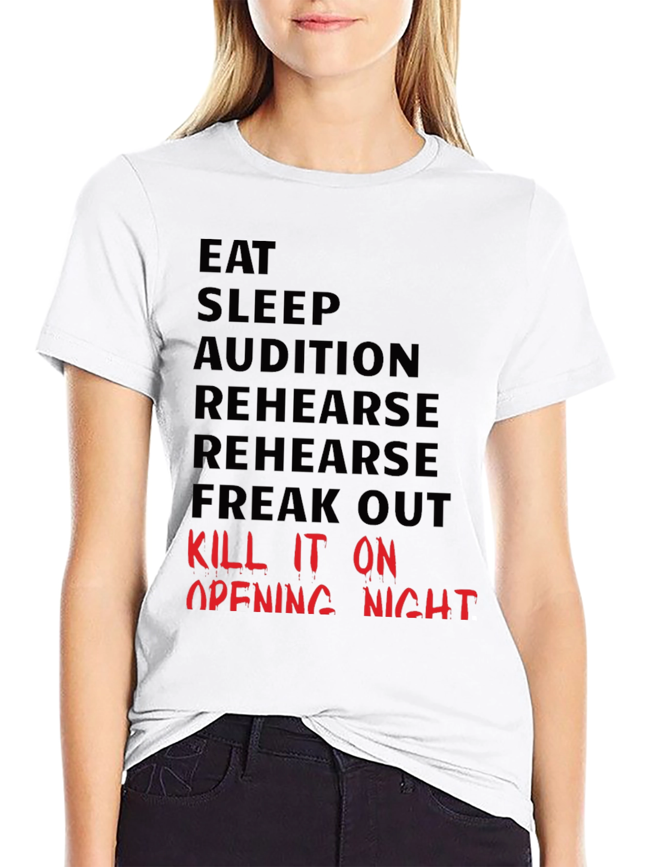 Eat Sleep Audition Graphic Tee