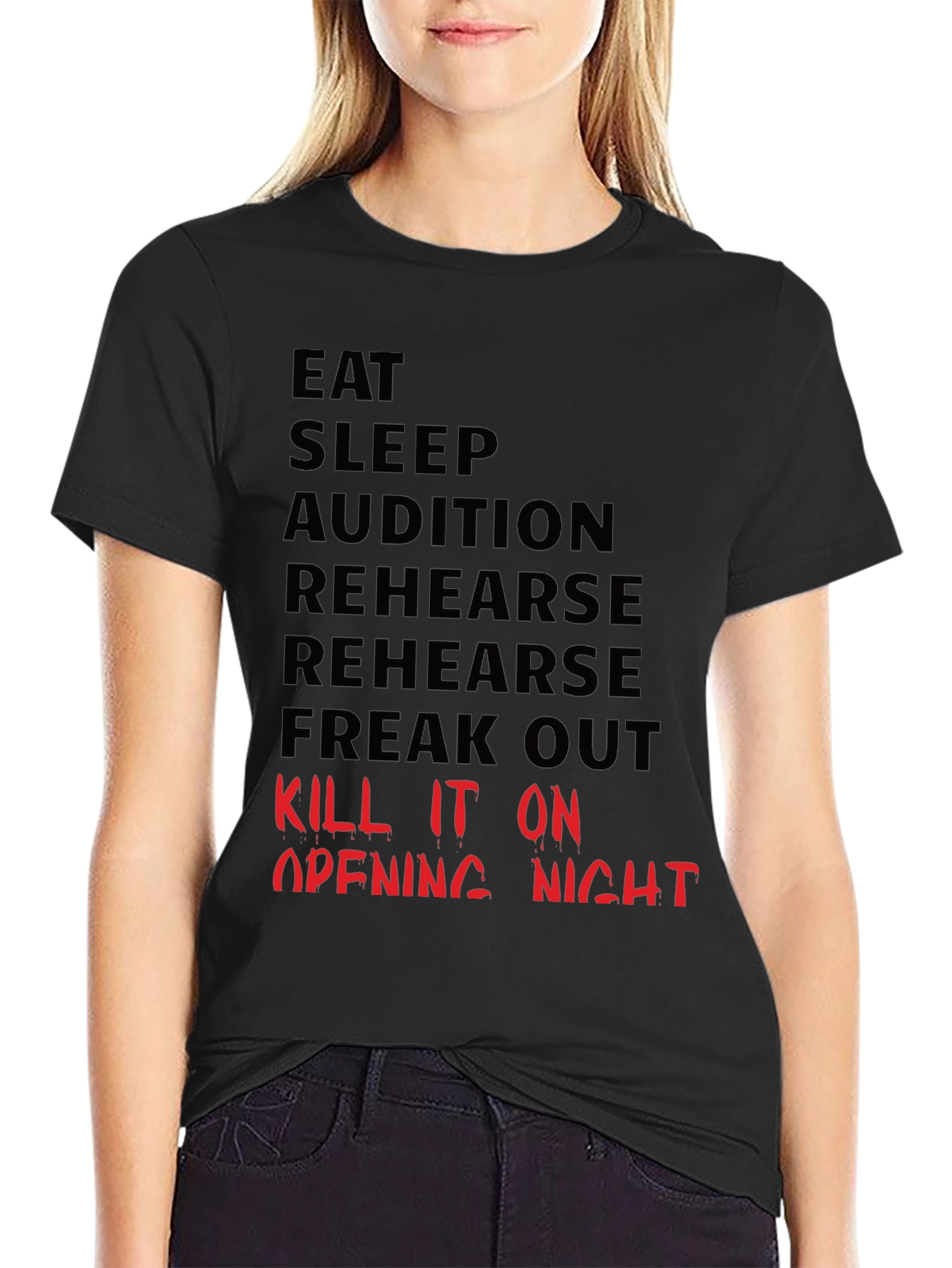 Eat Sleep Audition Graphic Tee