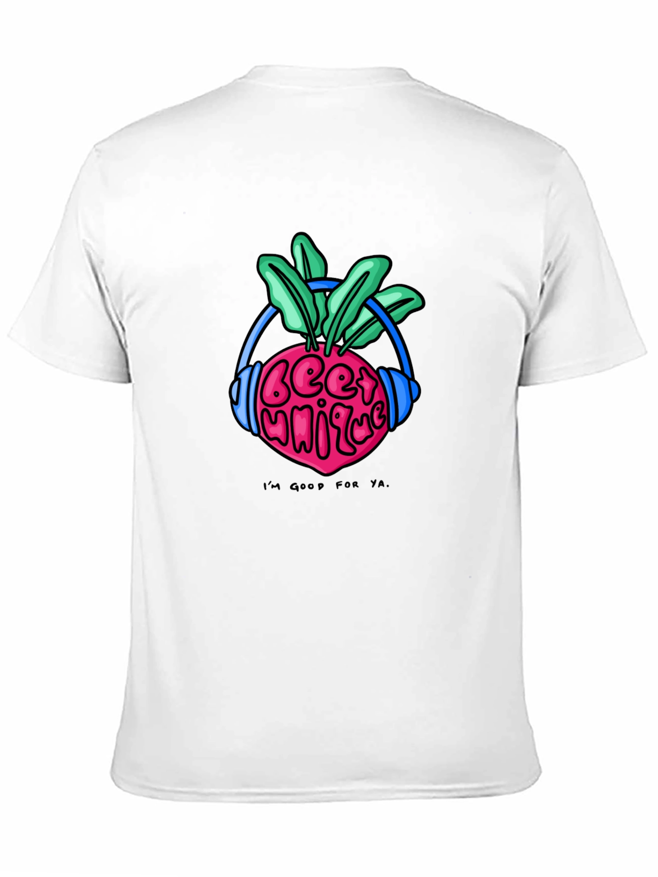 Beet Music Black T-Shirt