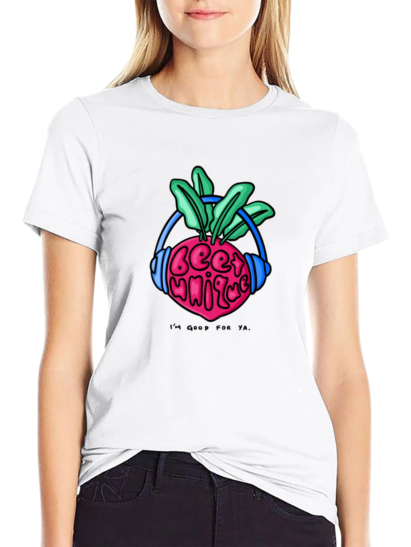 Beet Music Black T-Shirt