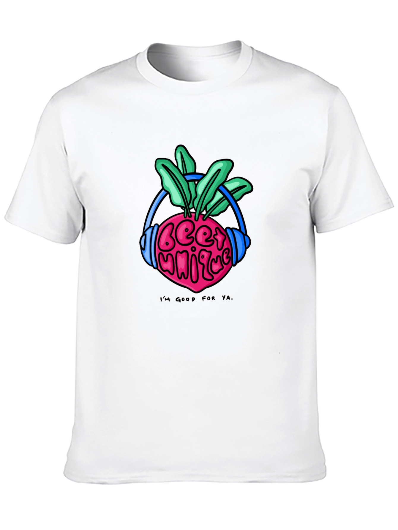 Beet Music Black T-Shirt