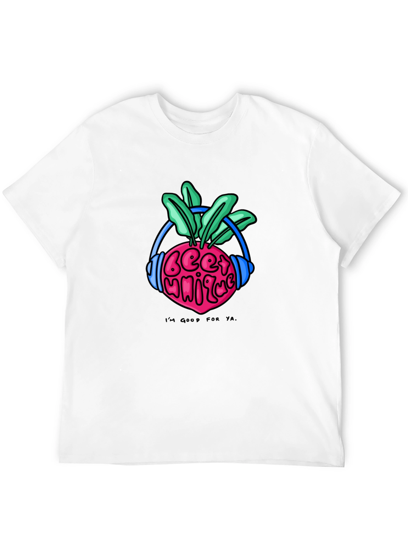 Beet Music Black T-Shirt