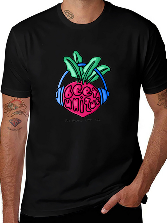 Beet Music Black T-Shirt