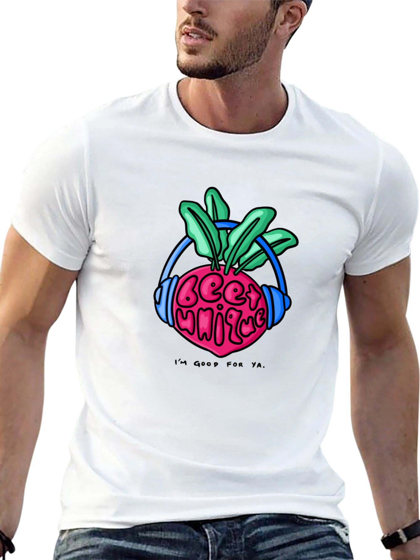 Beet Music Black T-Shirt