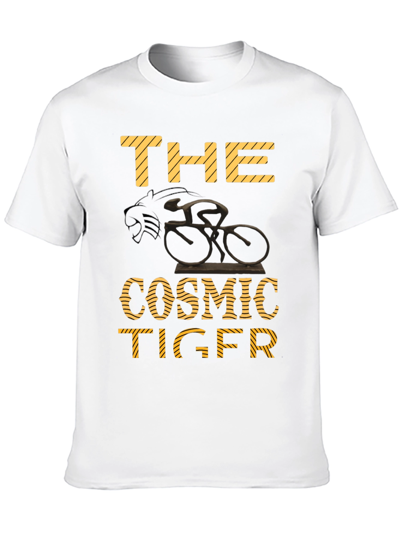 The Cosmic Tiger Black T-Shirt