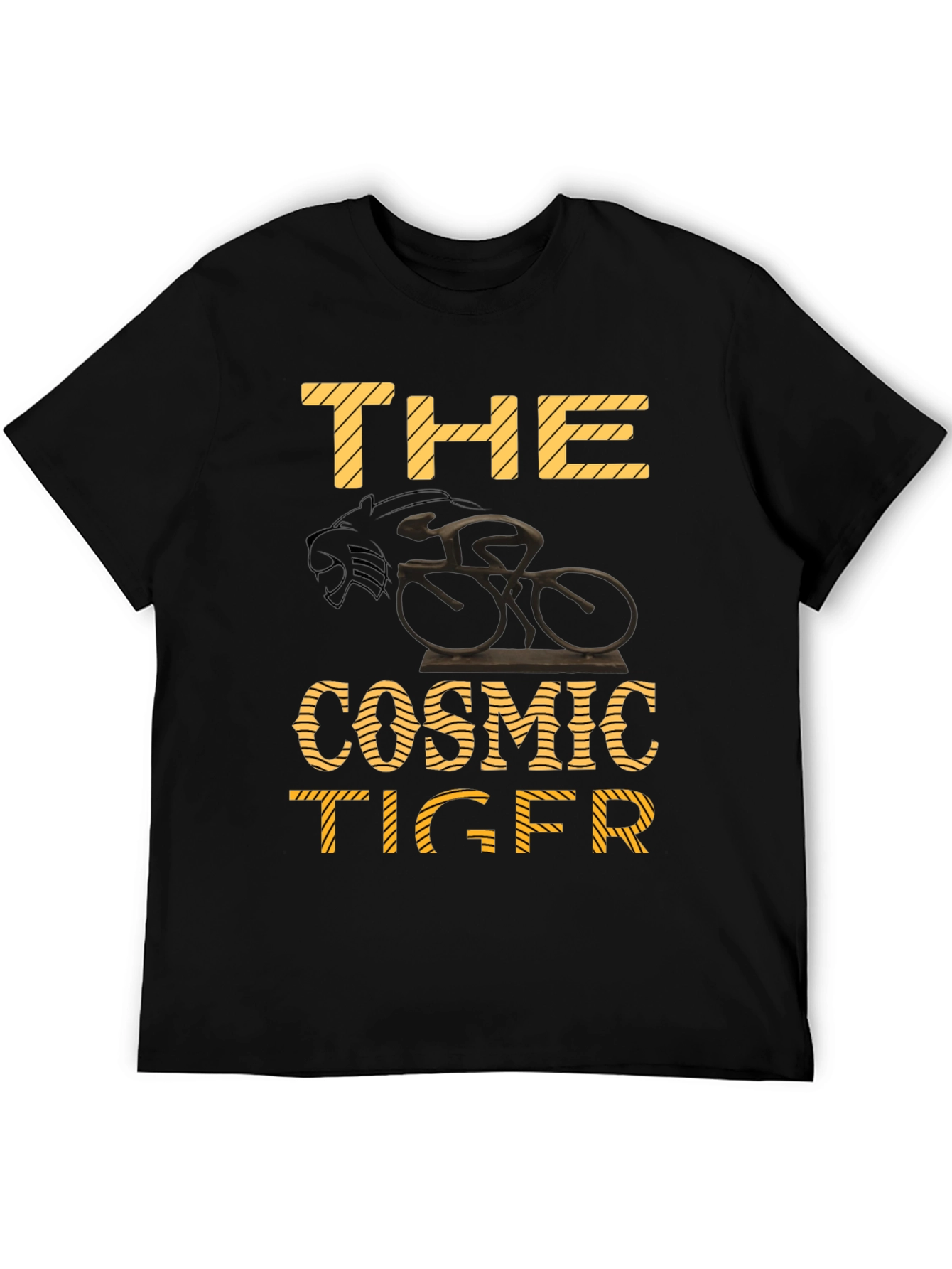 The Cosmic Tiger Black T-Shirt