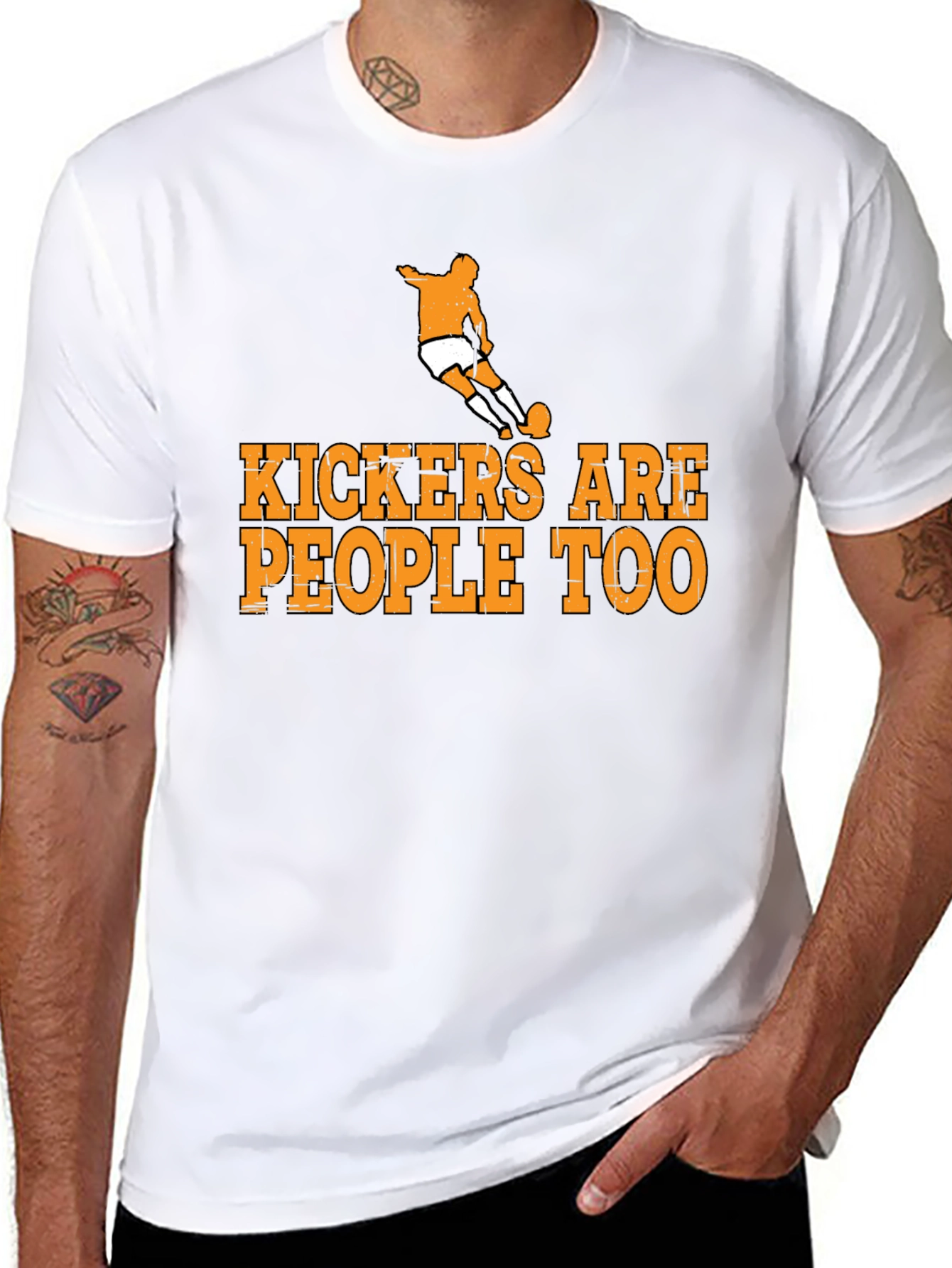 Kickers Are People Too T-Shirt Soccer Player