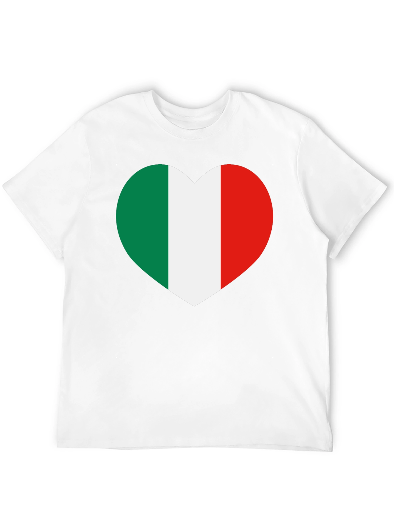 Italian Pride Heart T-Shirt