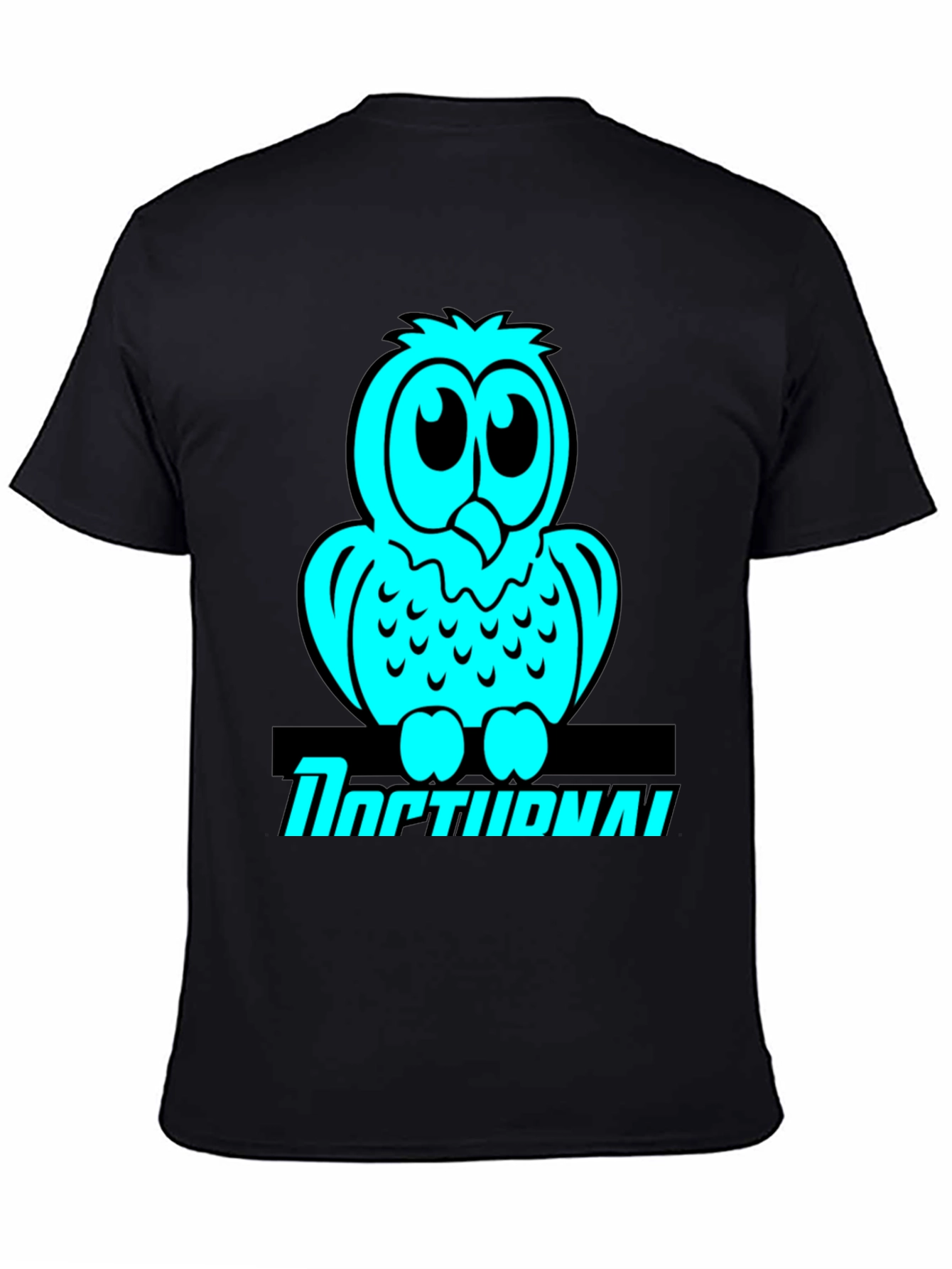Owl Graphic T-Shirt - Nocturnal Bird Lover Tee