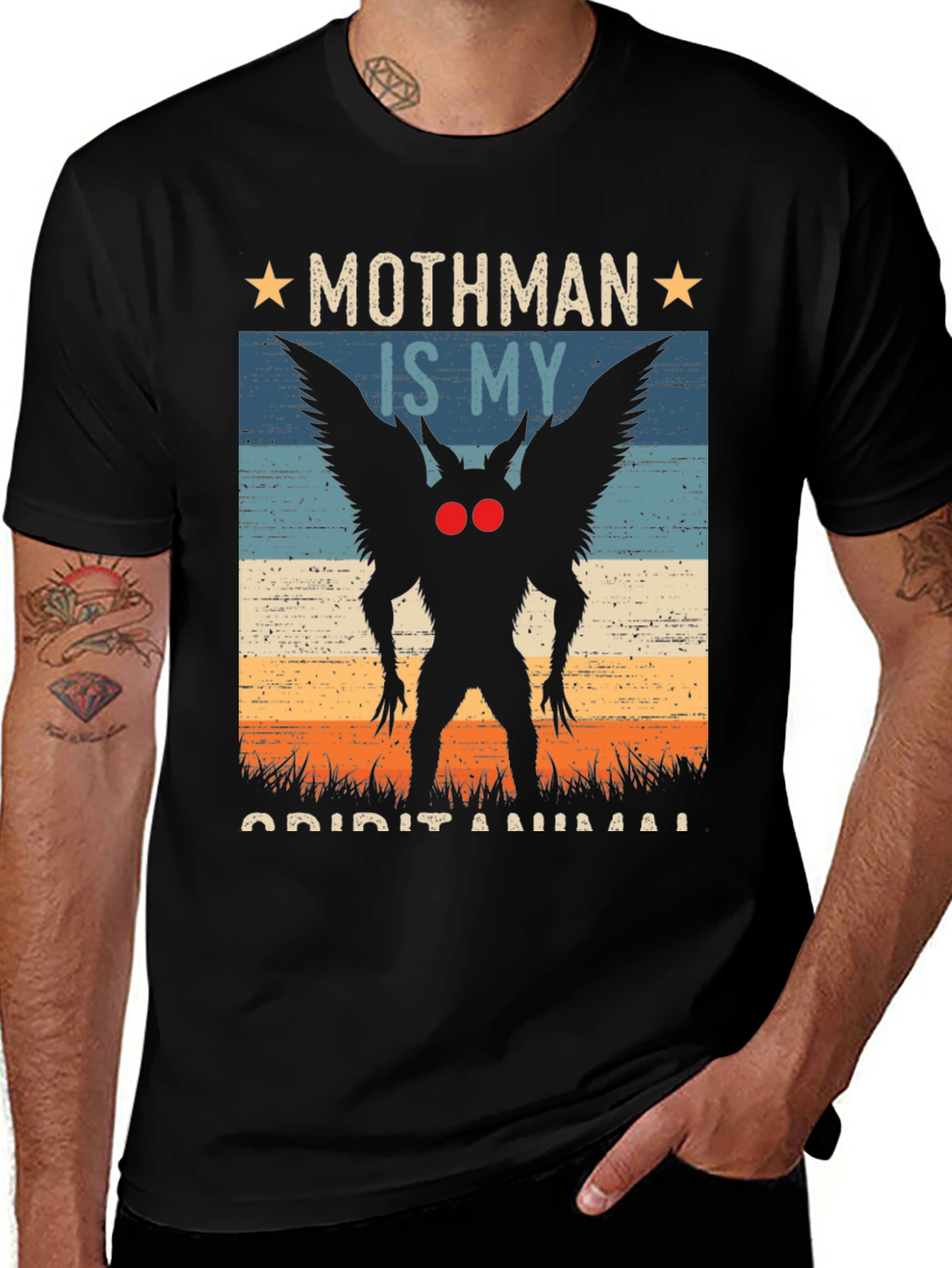 Mothman Spiritual Animal T-Shirt
