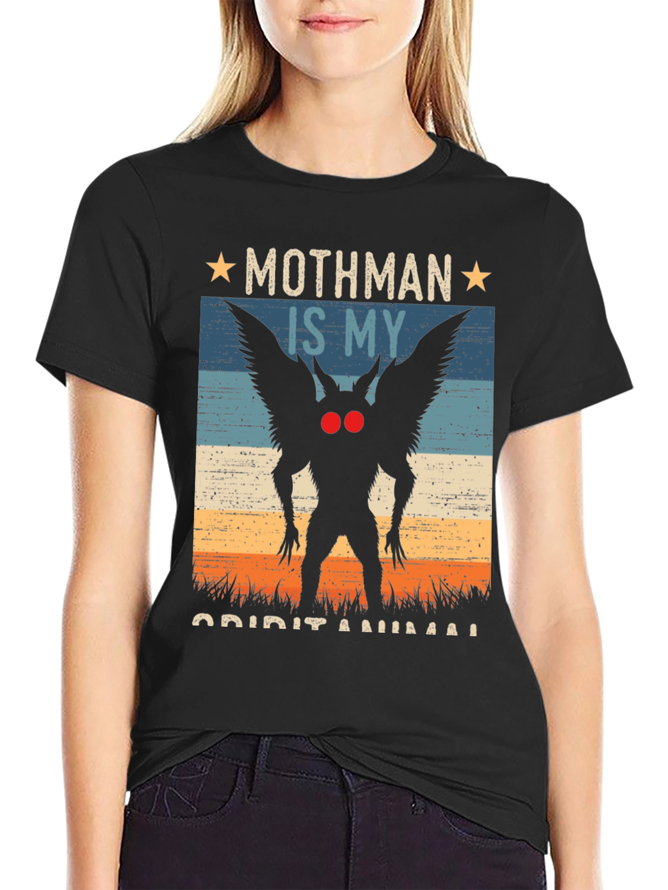 Mothman Spiritual Animal T-Shirt