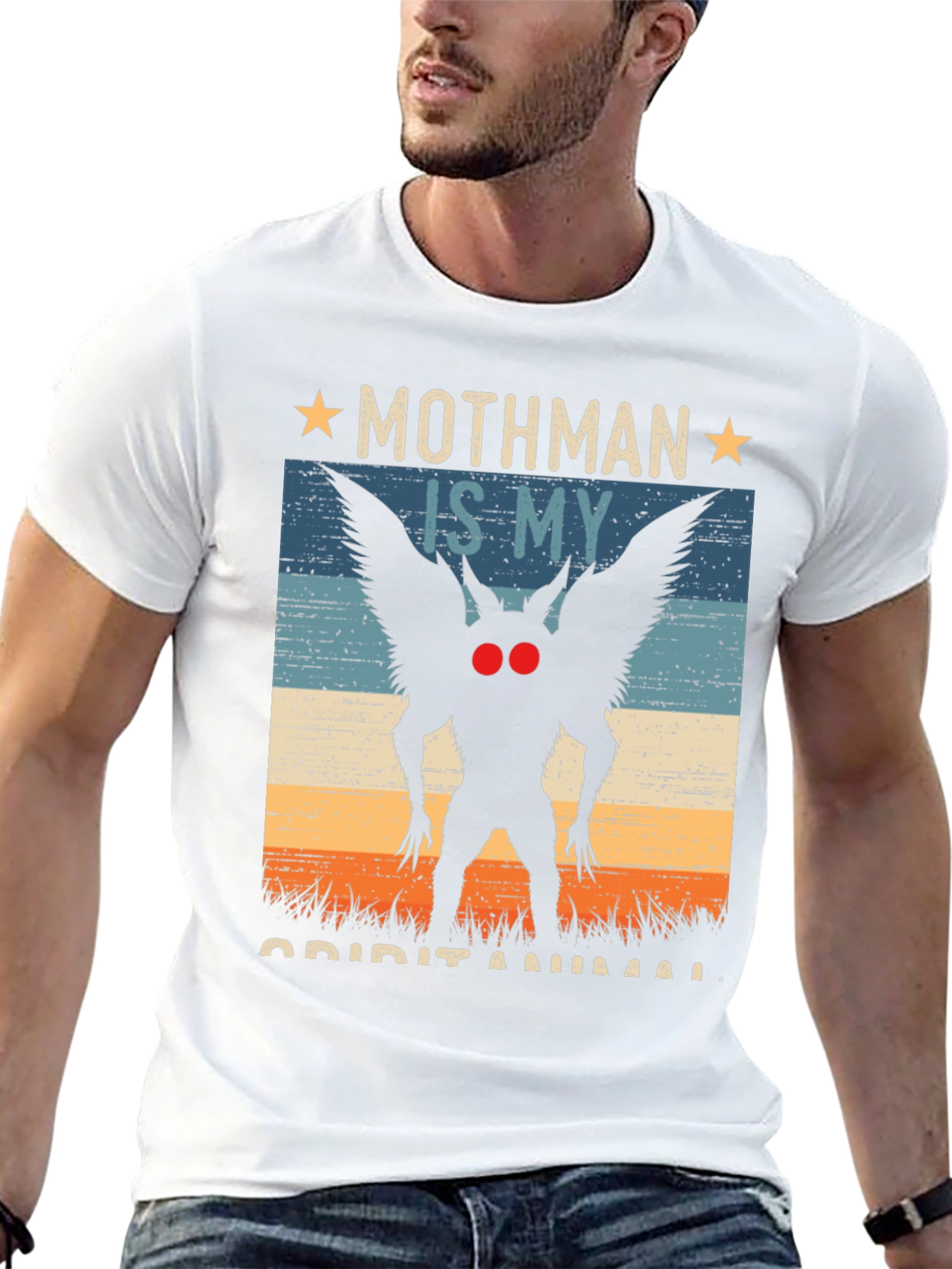 Mothman Spiritual Animal T-Shirt