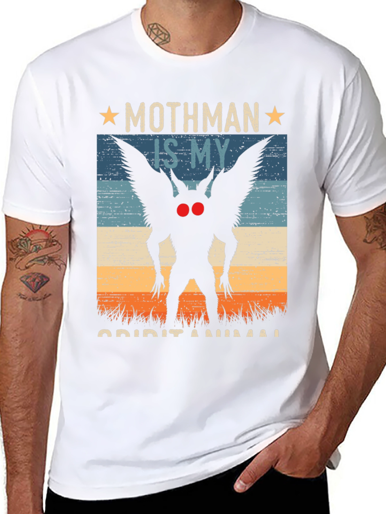 Mothman Spiritual Animal T-Shirt