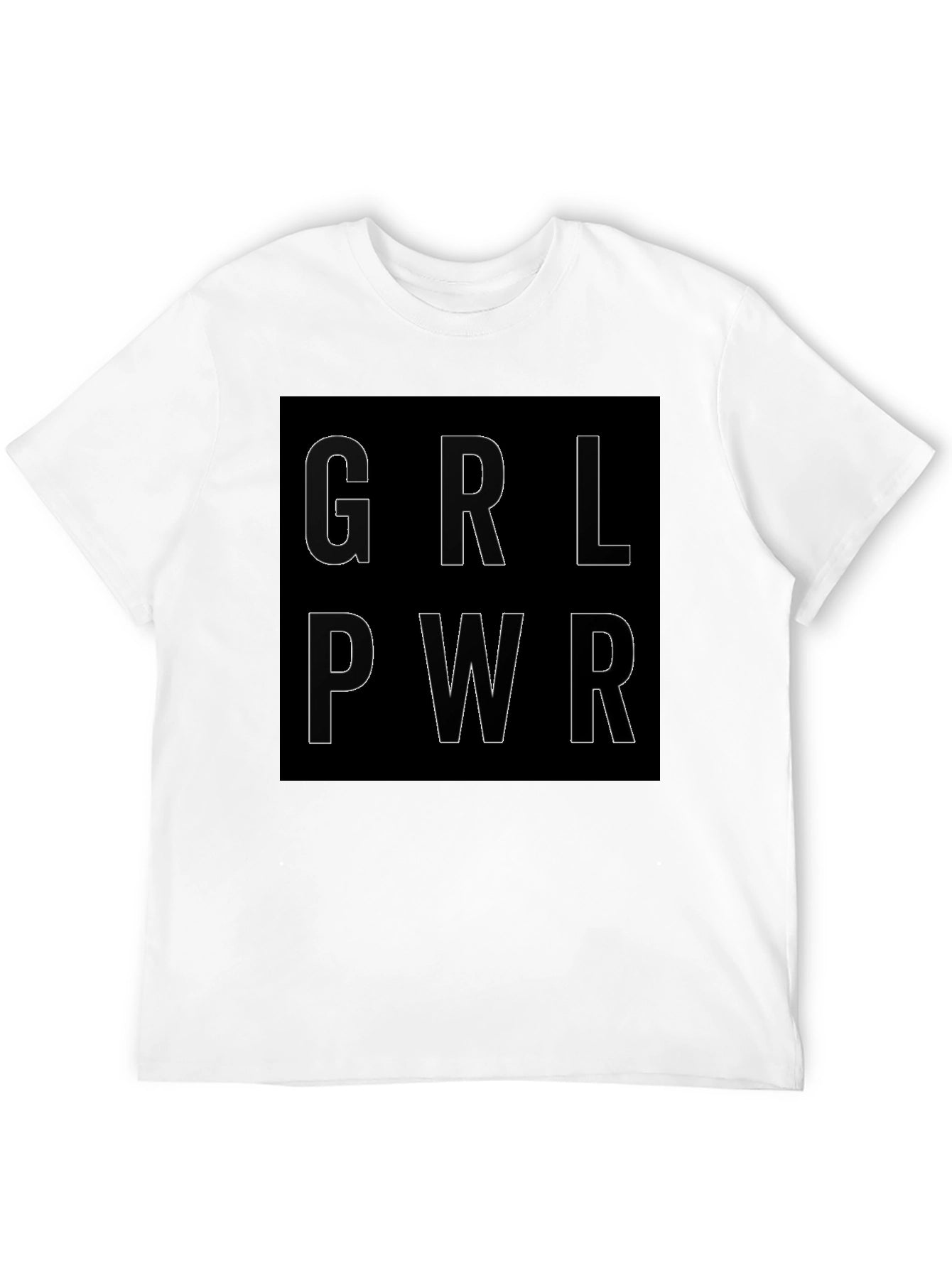 GRL PWR Graphic Tee - Empowering Statement Shirt