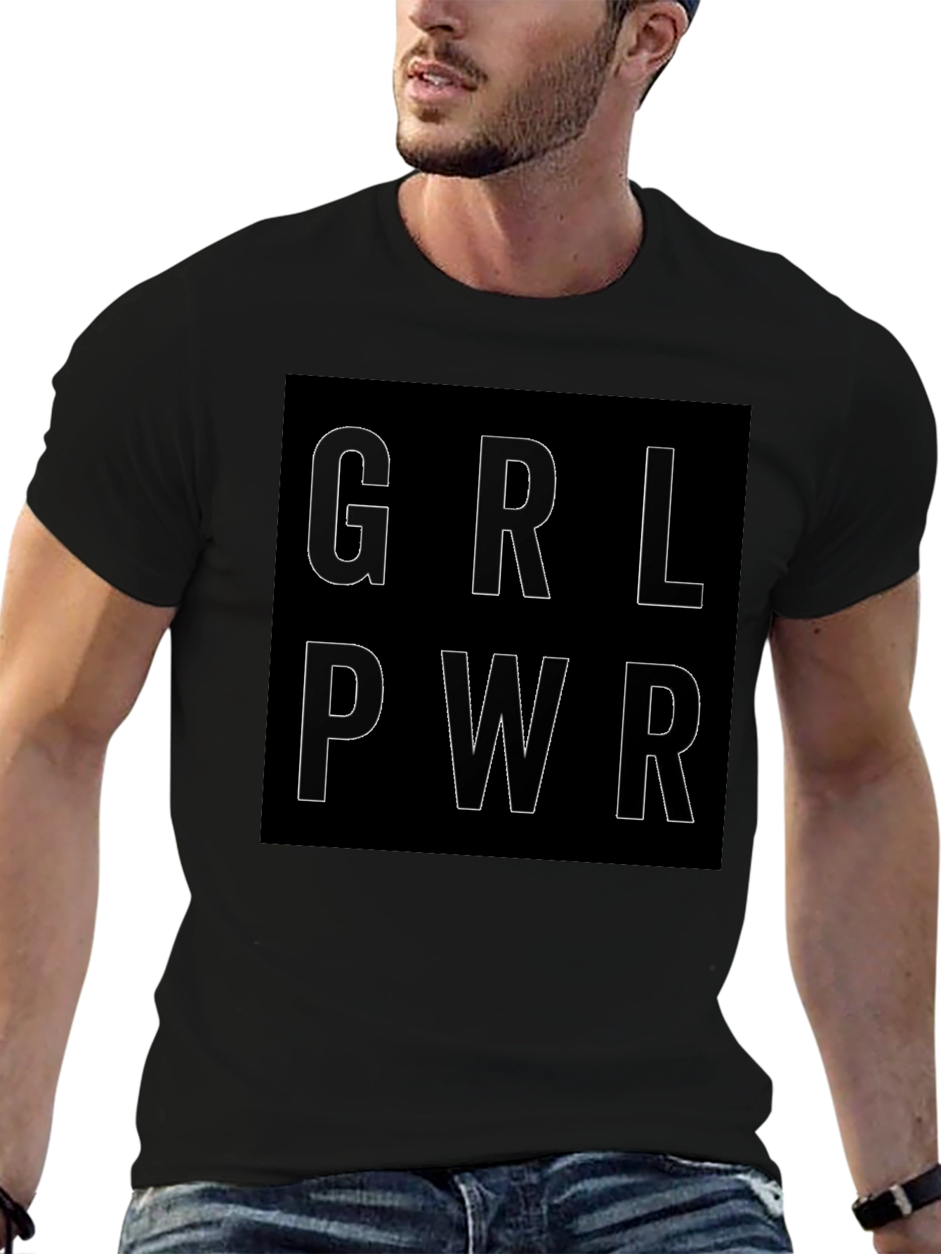 GRL PWR Graphic Tee - Empowering Statement Shirt