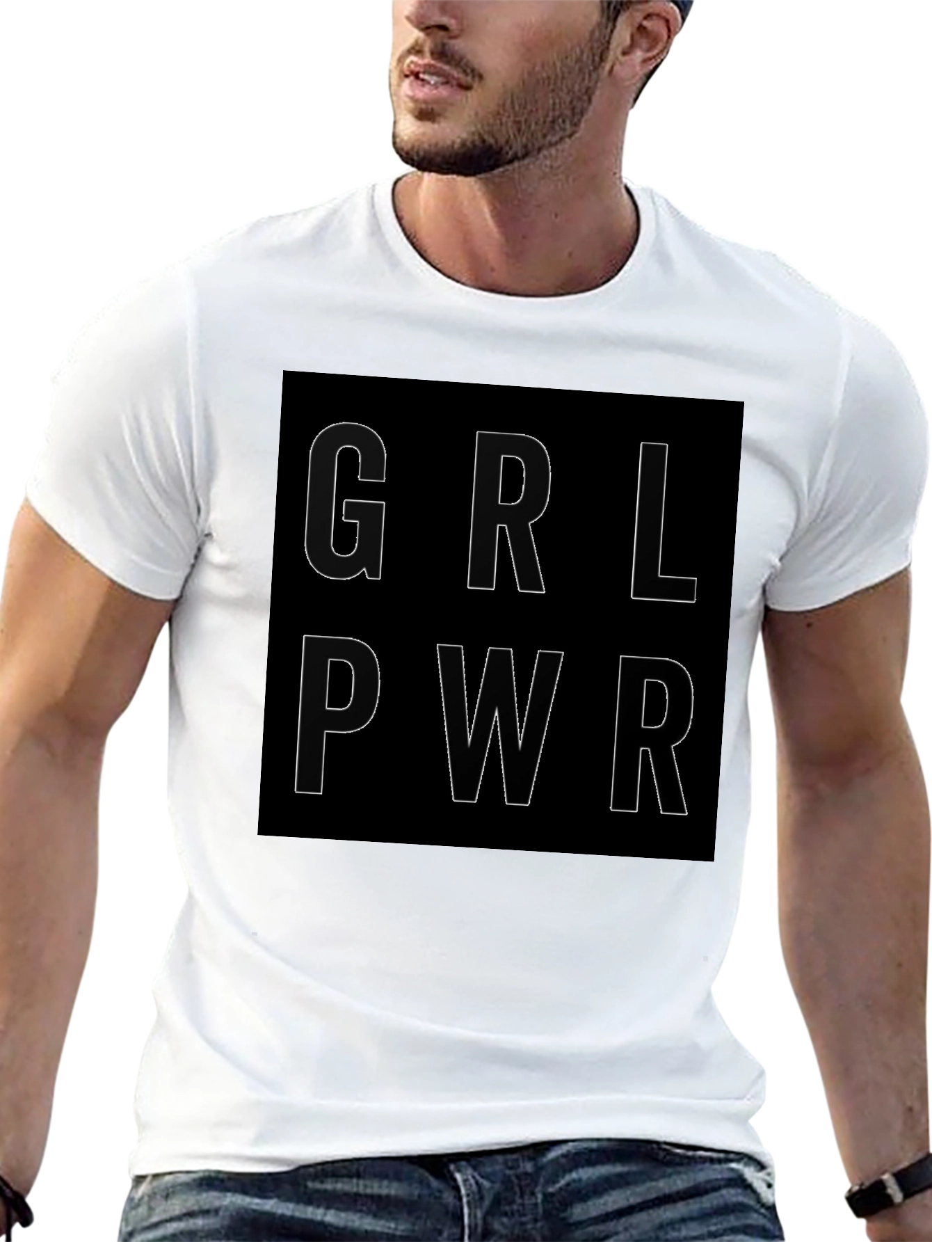 GRL PWR Graphic Tee - Empowering Statement Shirt