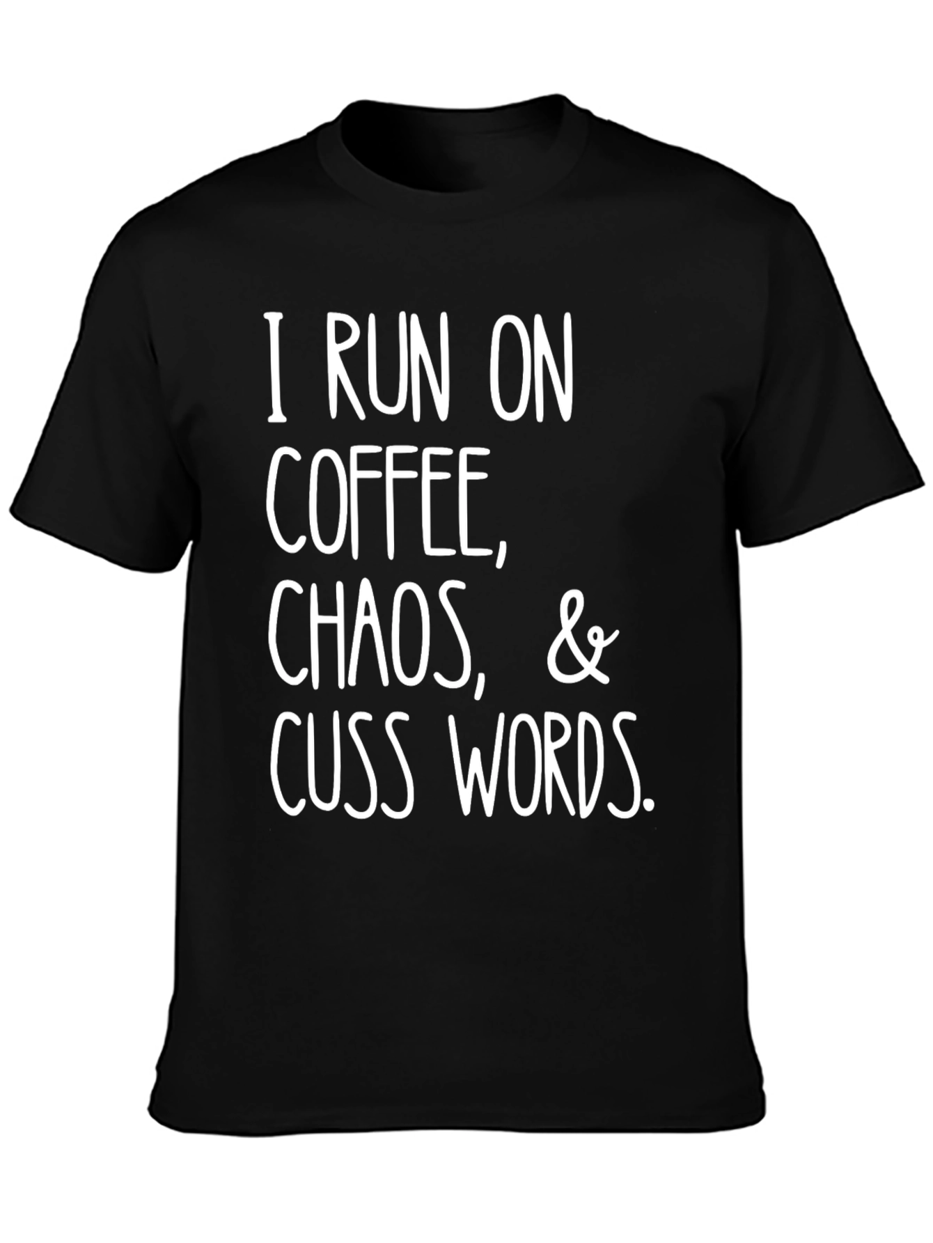 Coffee Chaos & Cuss Words Graphic Tee