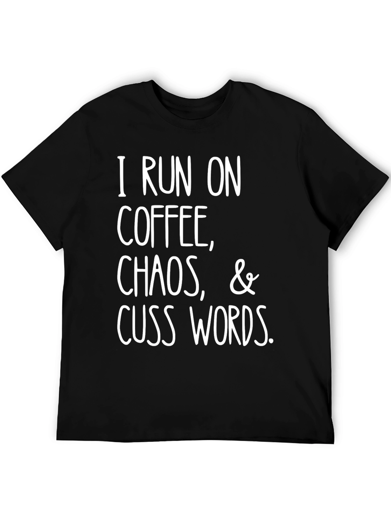 Coffee Chaos & Cuss Words Graphic Tee