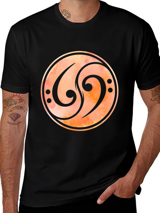 Bass Clef Music T-Shirt - Stylish Musician Tee