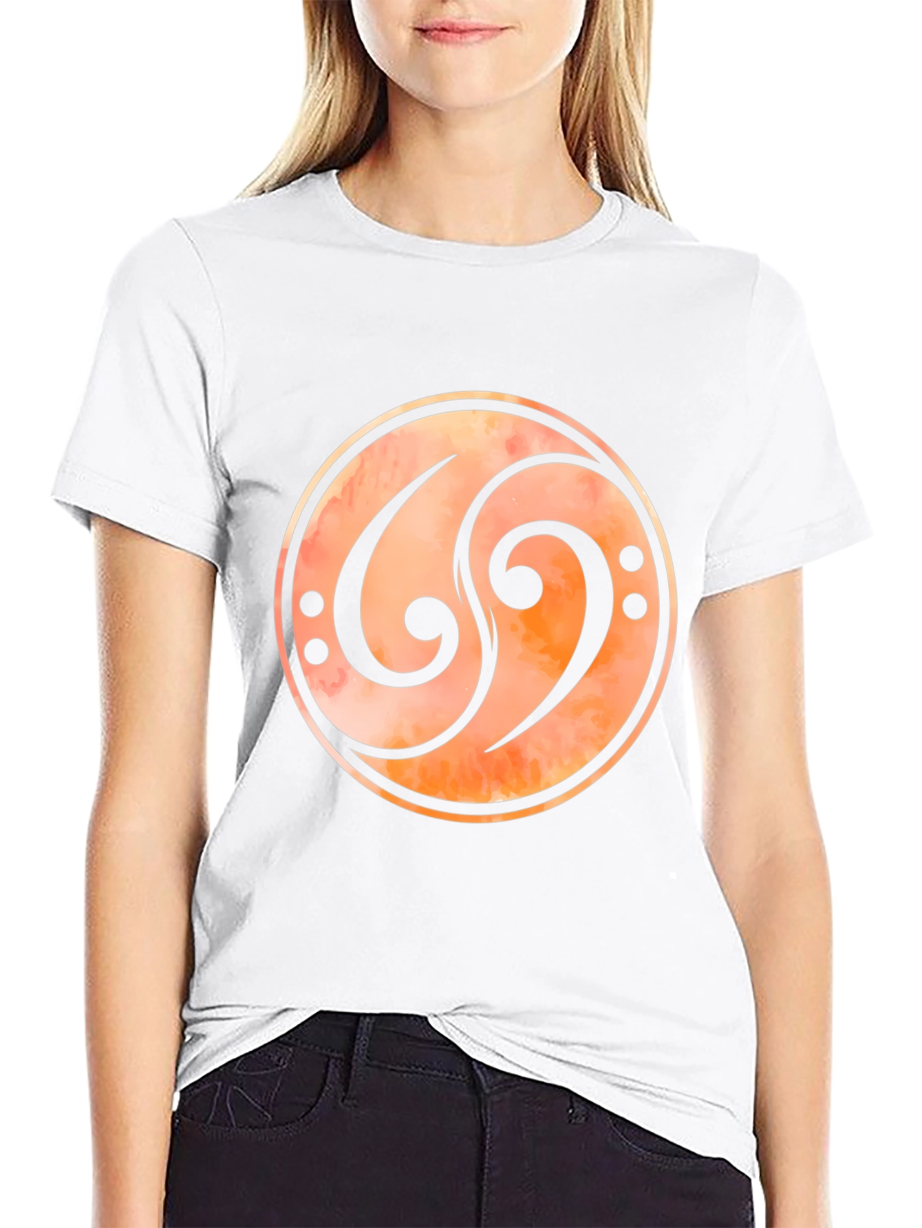 Bass Clef Music T-Shirt - Stylish Musician Tee