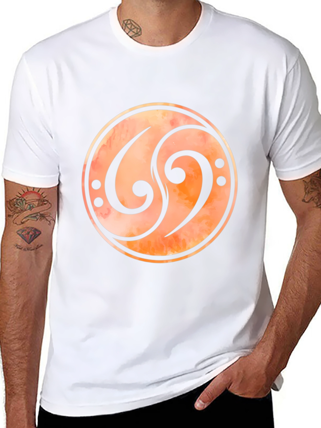 Bass Clef Music T-Shirt - Stylish Musician Tee