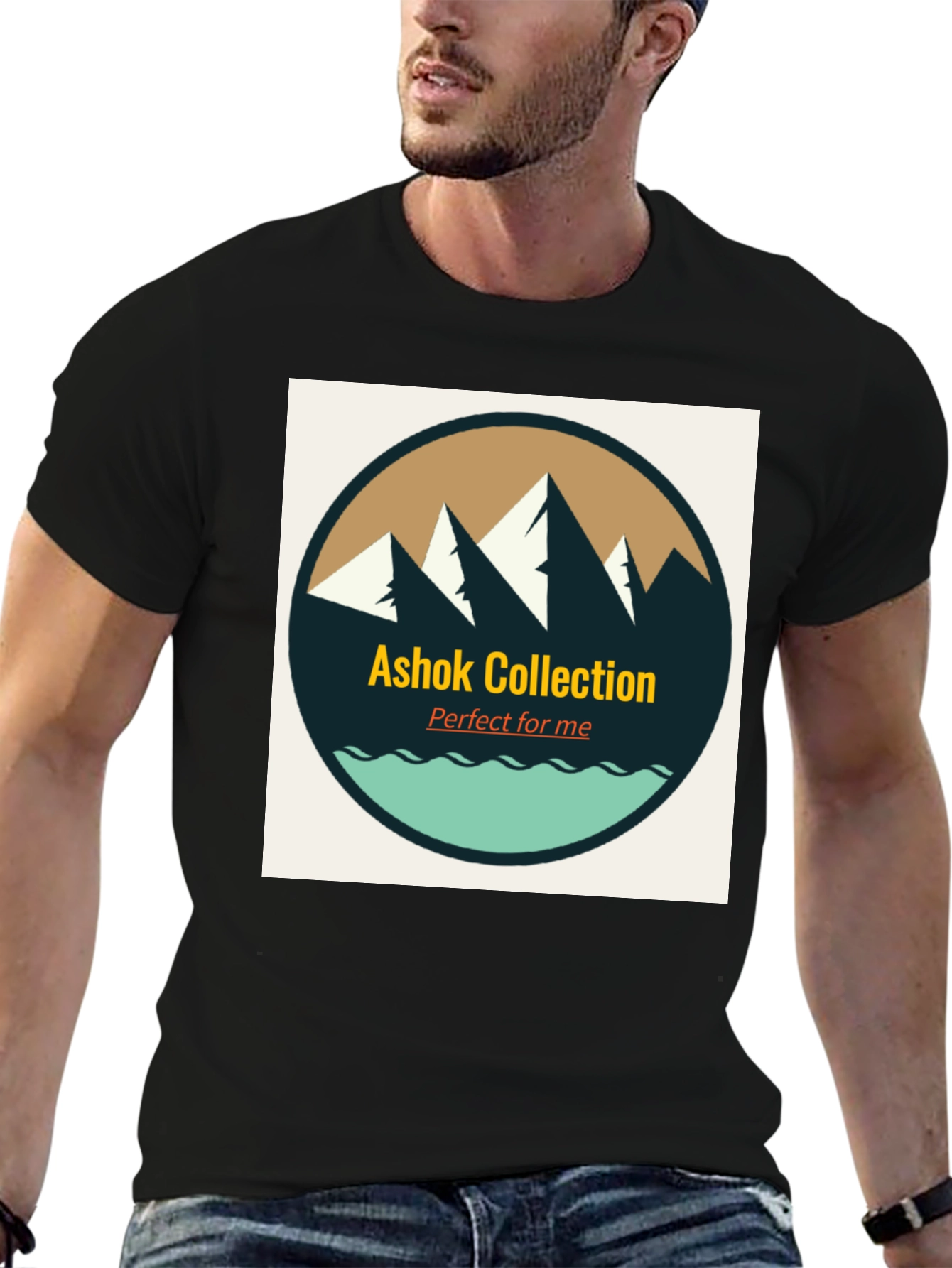 Ashok Collection Graphic Tee - Mountain Adventure
