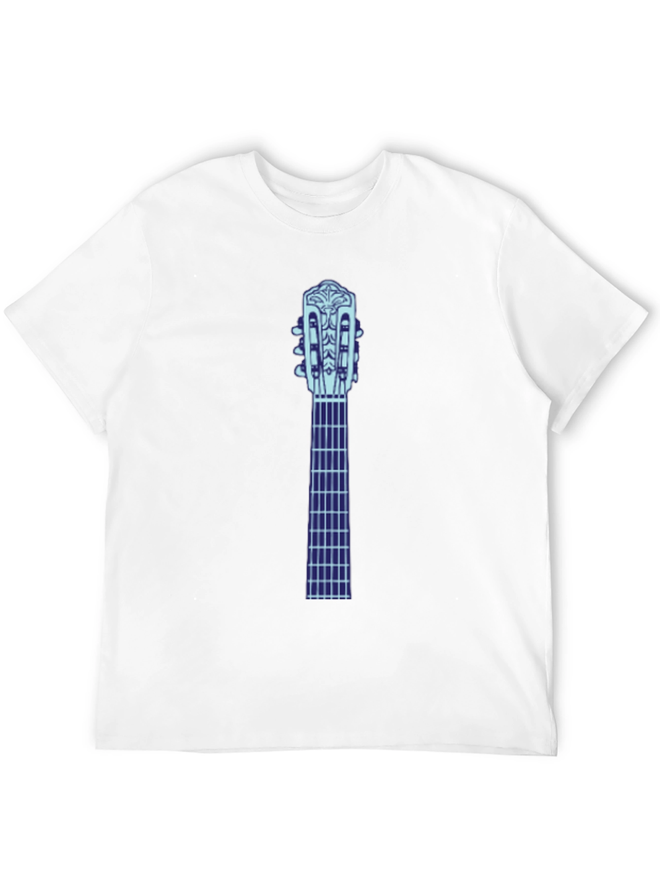 Guitar Neck Graphic Tee - Black