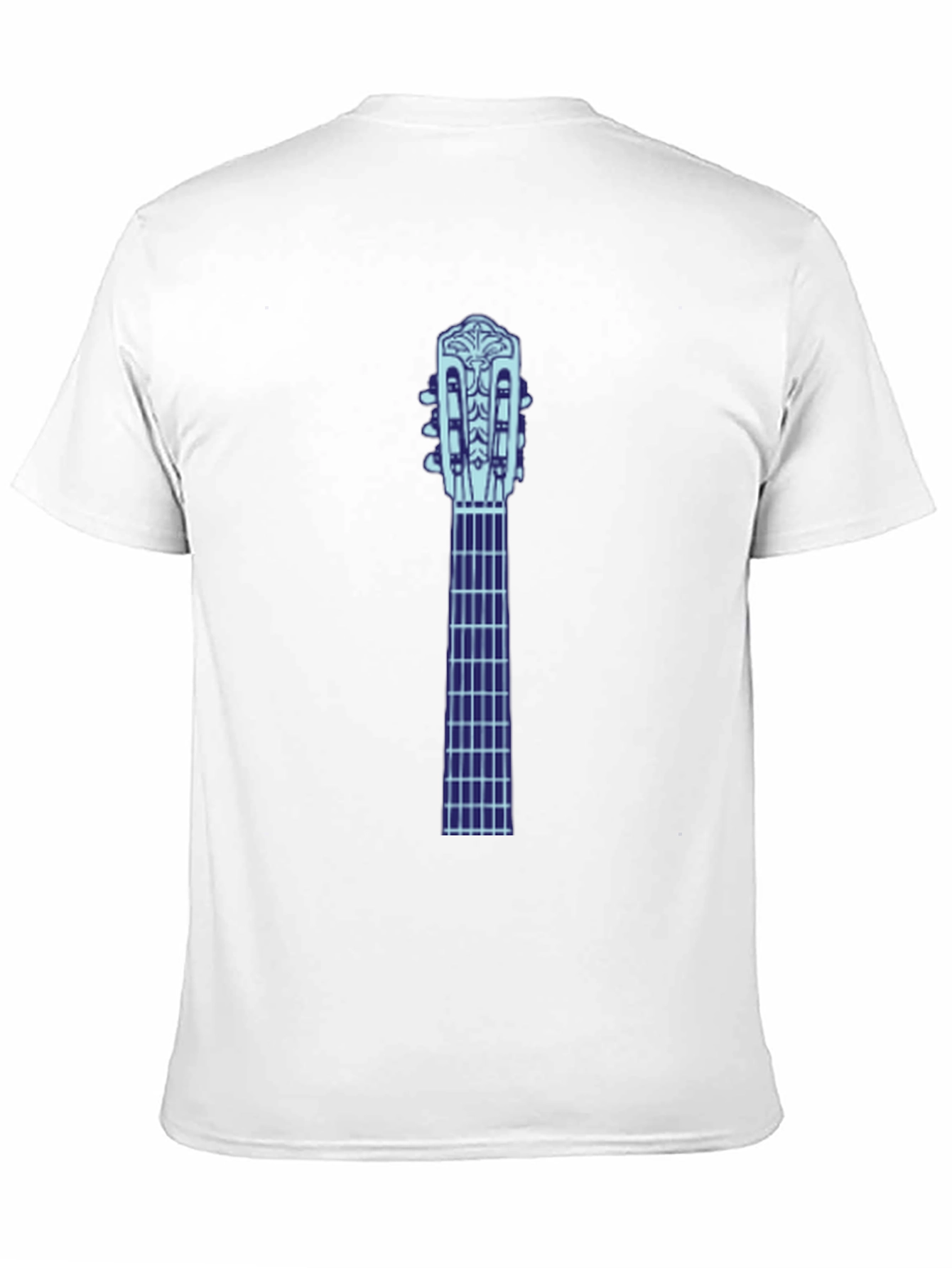 Guitar Neck Graphic Tee - Black