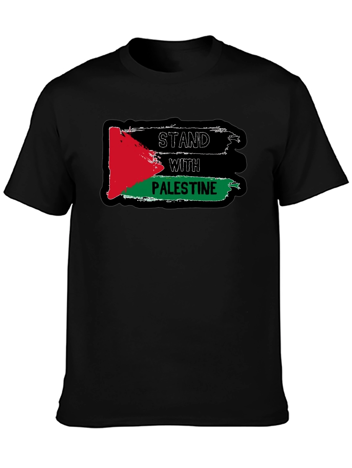 Stand With Palestine T-Shirt Black