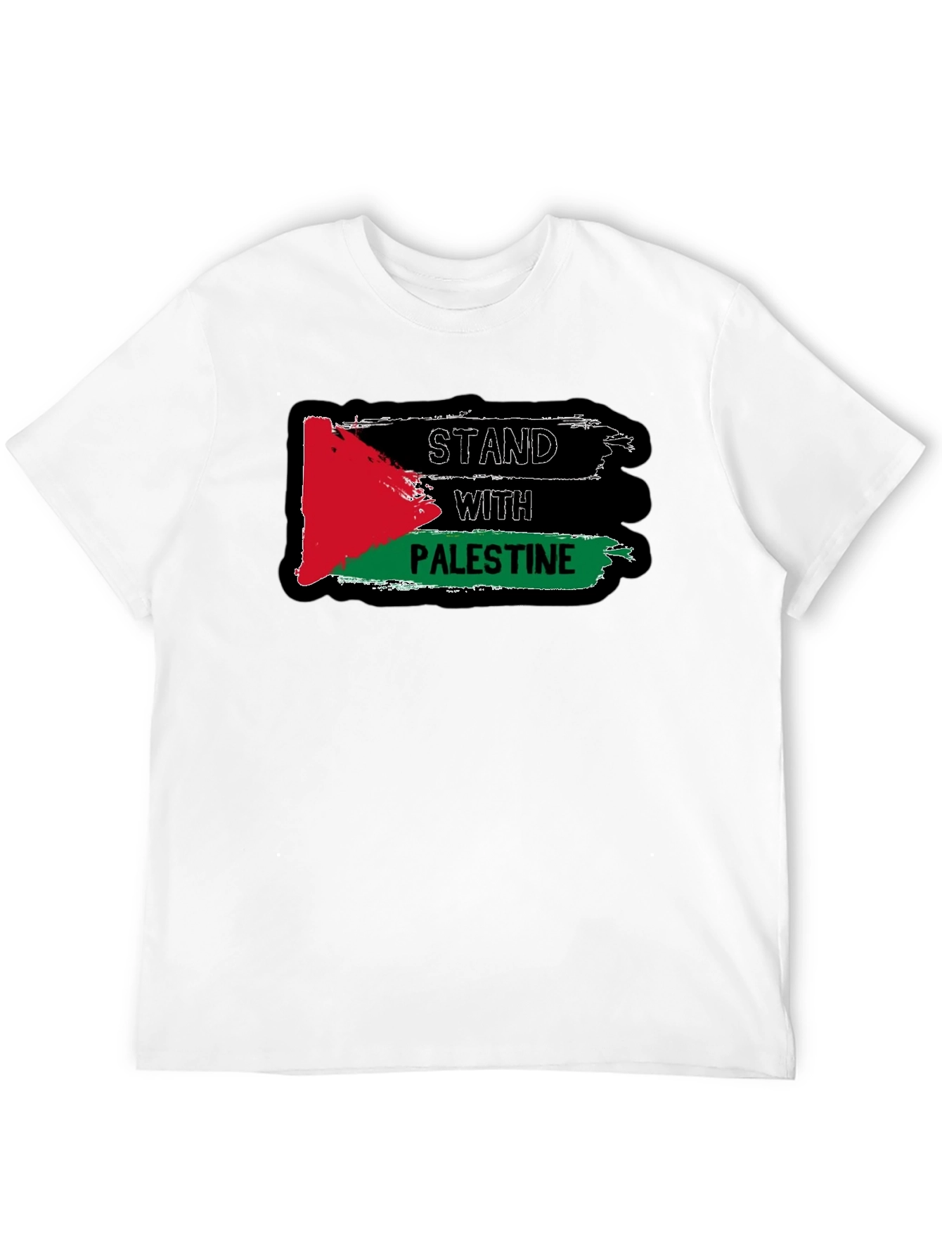 Stand With Palestine T-Shirt Black