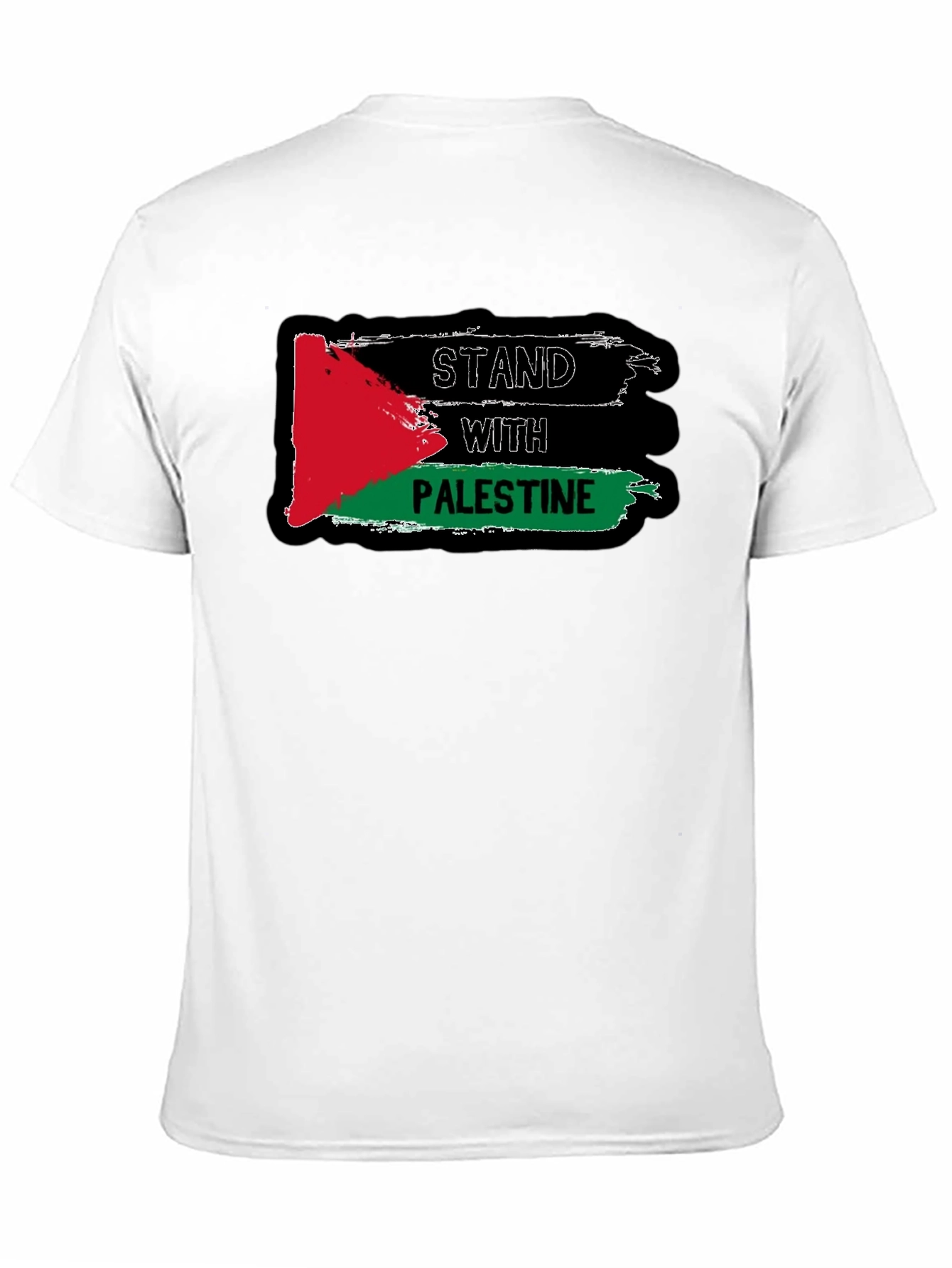 Stand With Palestine T-Shirt Black