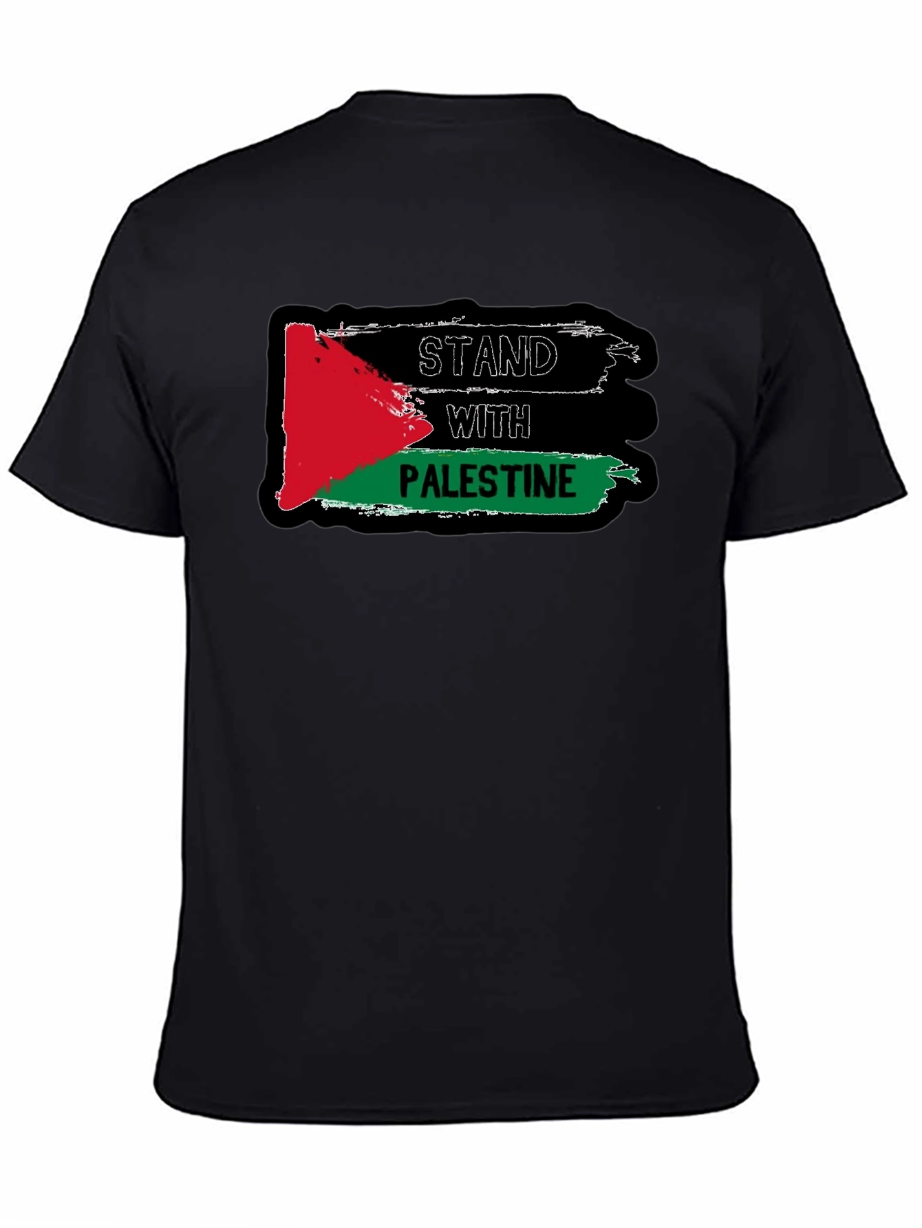 Stand With Palestine T-Shirt Black