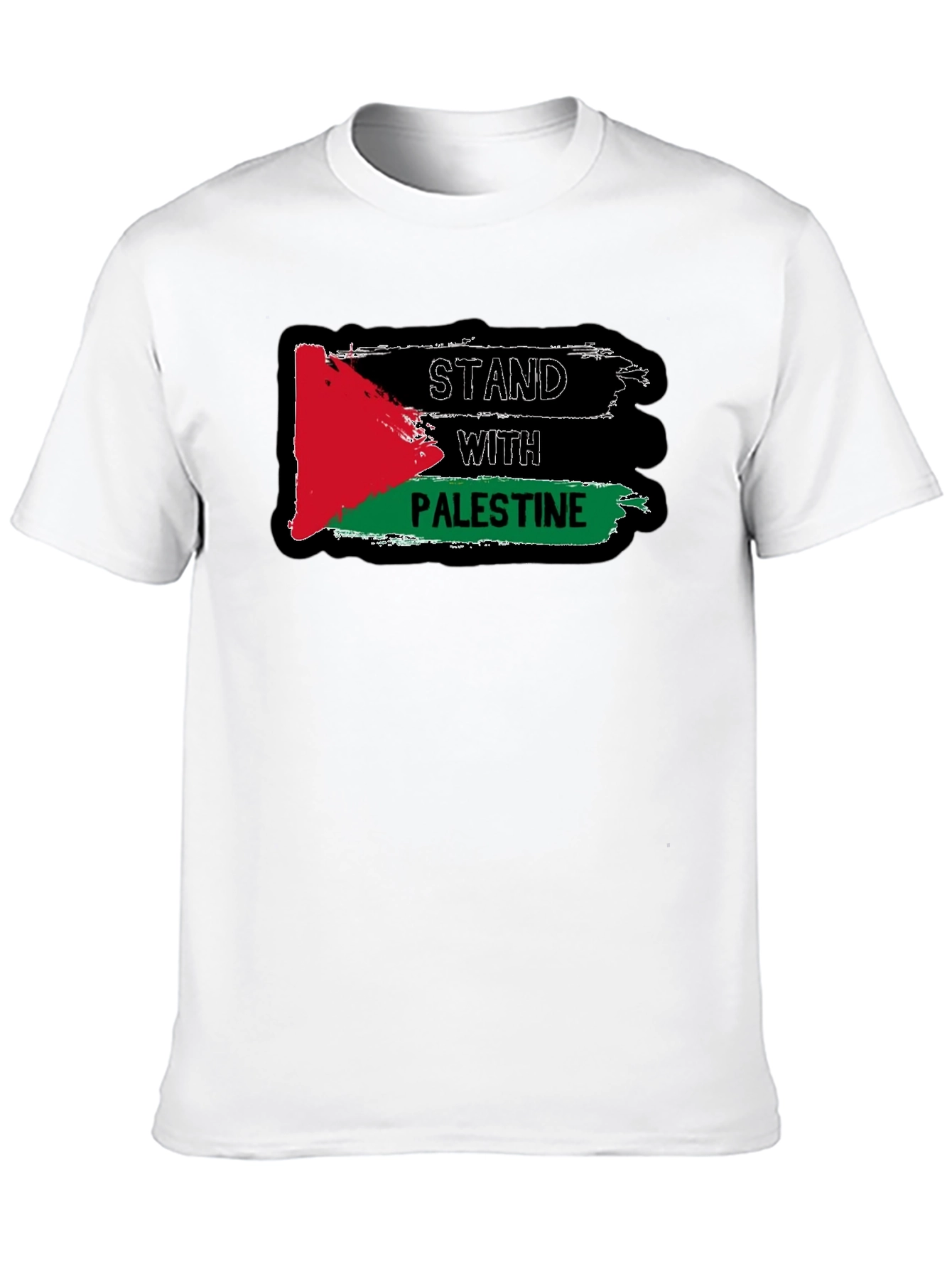 Stand With Palestine T-Shirt Black