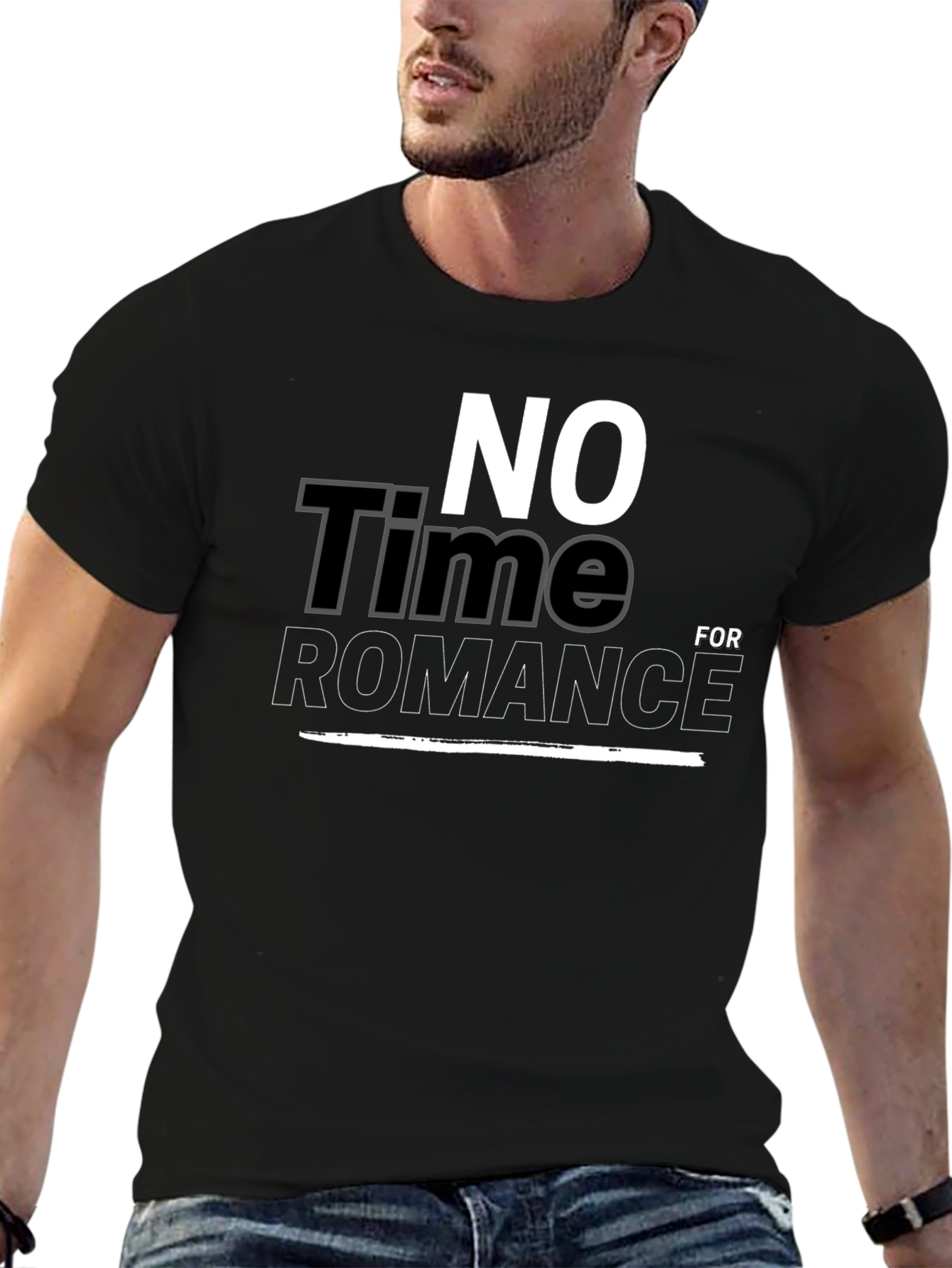 No Time For Romance Graphic T-Shirt
