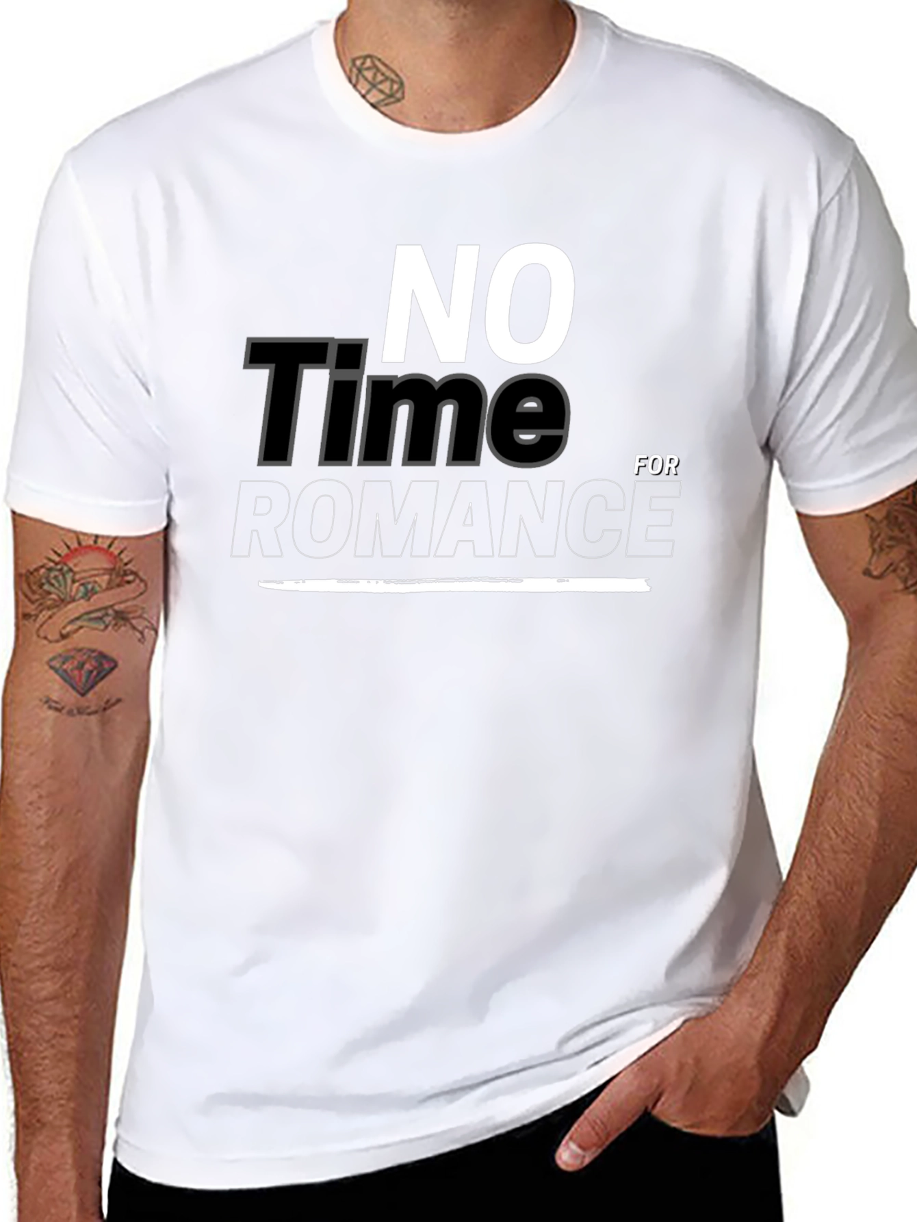No Time For Romance Graphic T-Shirt