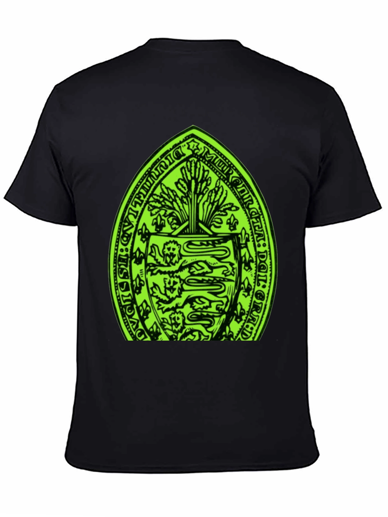 Emblem Graphic Black T-Shirt