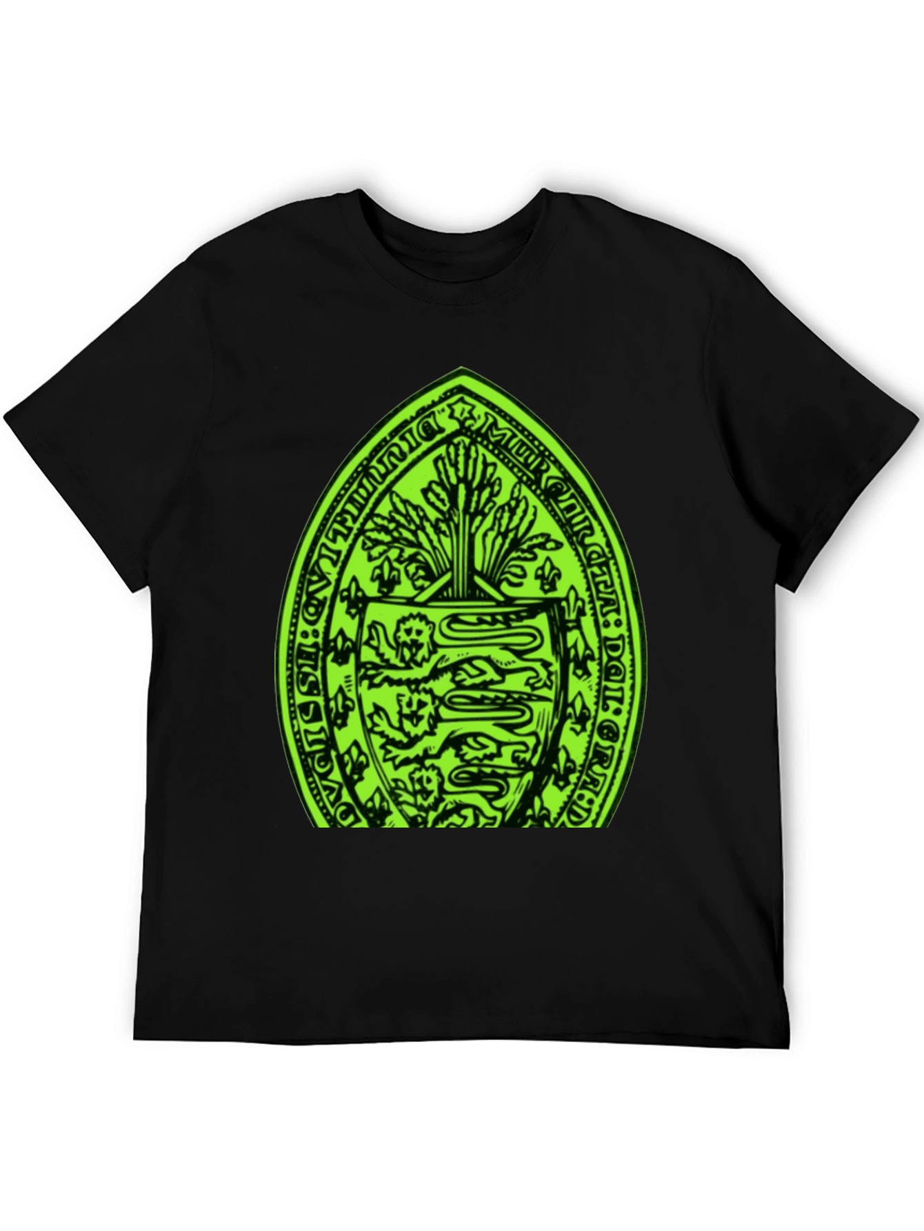 Emblem Graphic Black T-Shirt