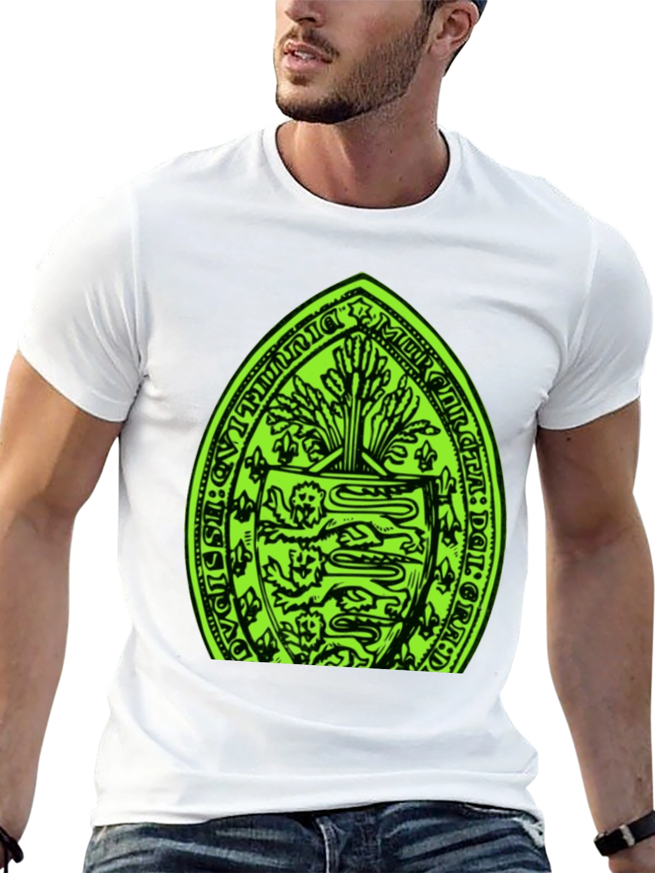 Emblem Graphic Black T-Shirt
