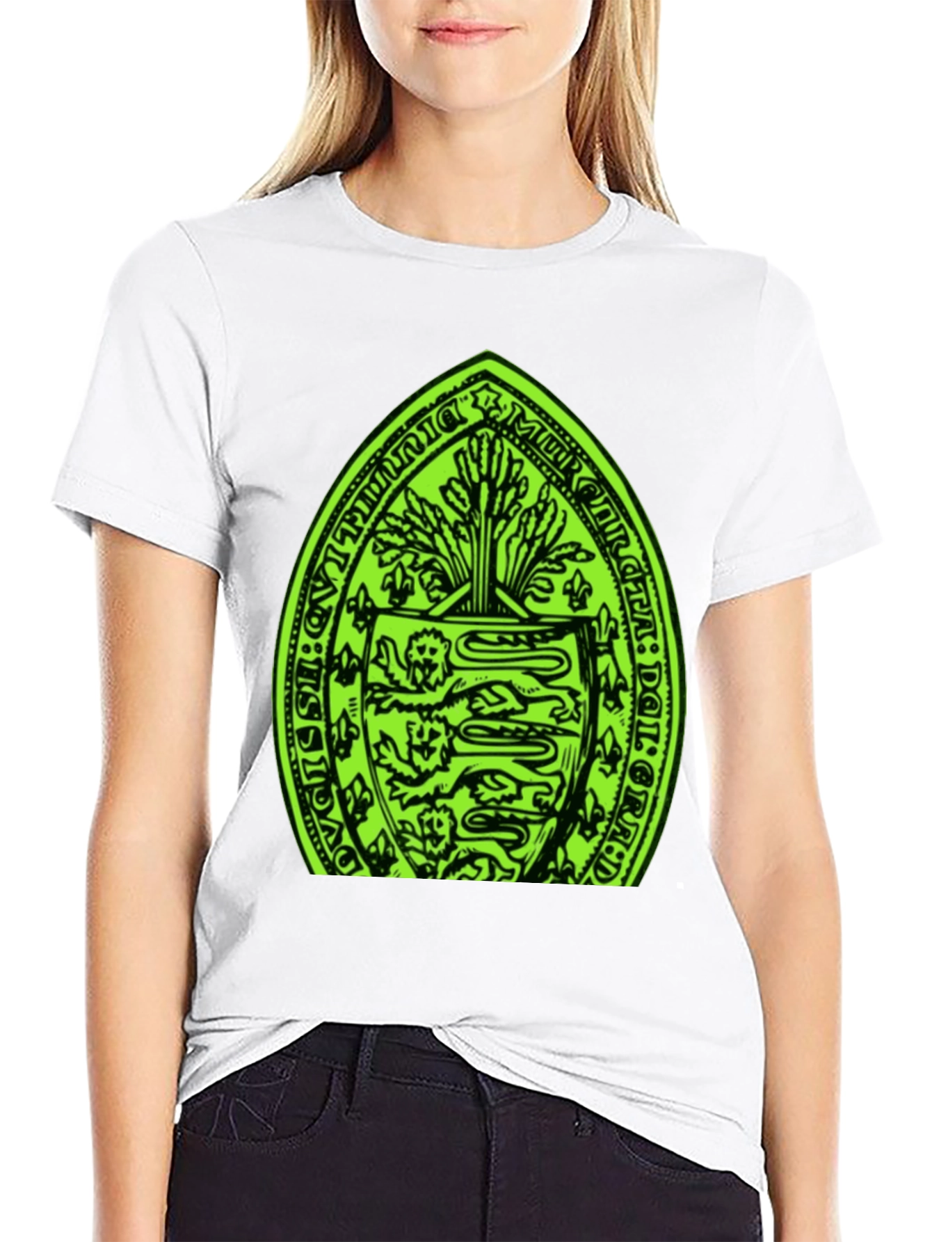 Emblem Graphic Black T-Shirt