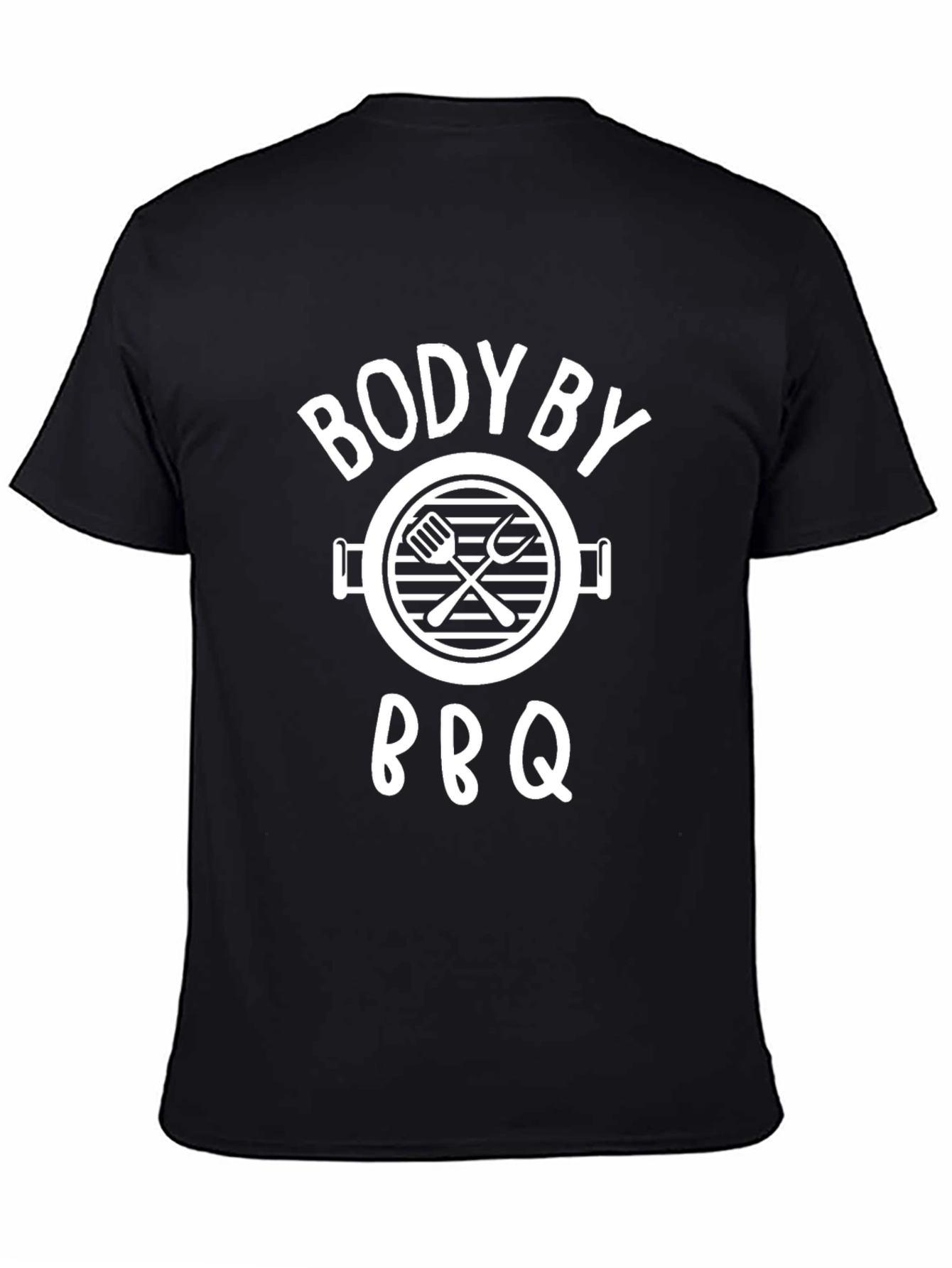 Body By BBQ T-Shirt - Grilling Design