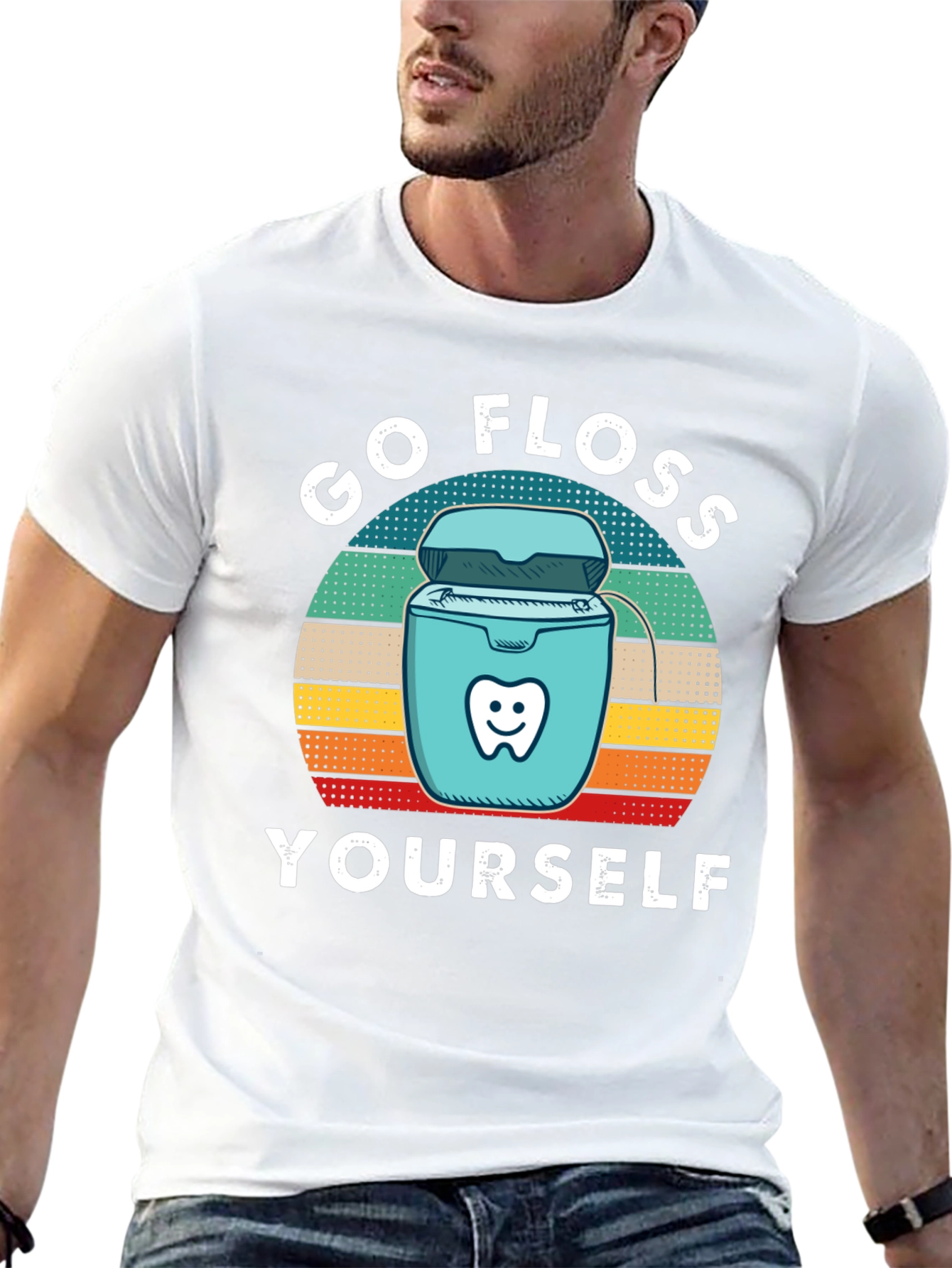 Go Floss Yourself Graphic Tee