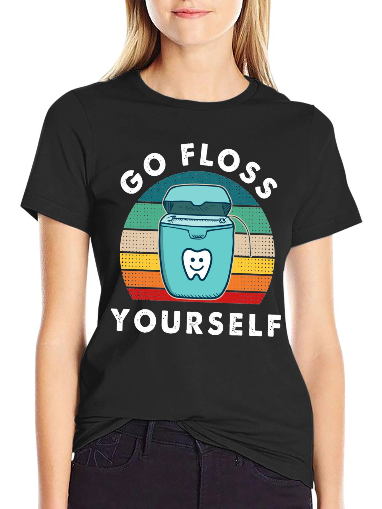Go Floss Yourself Graphic Tee