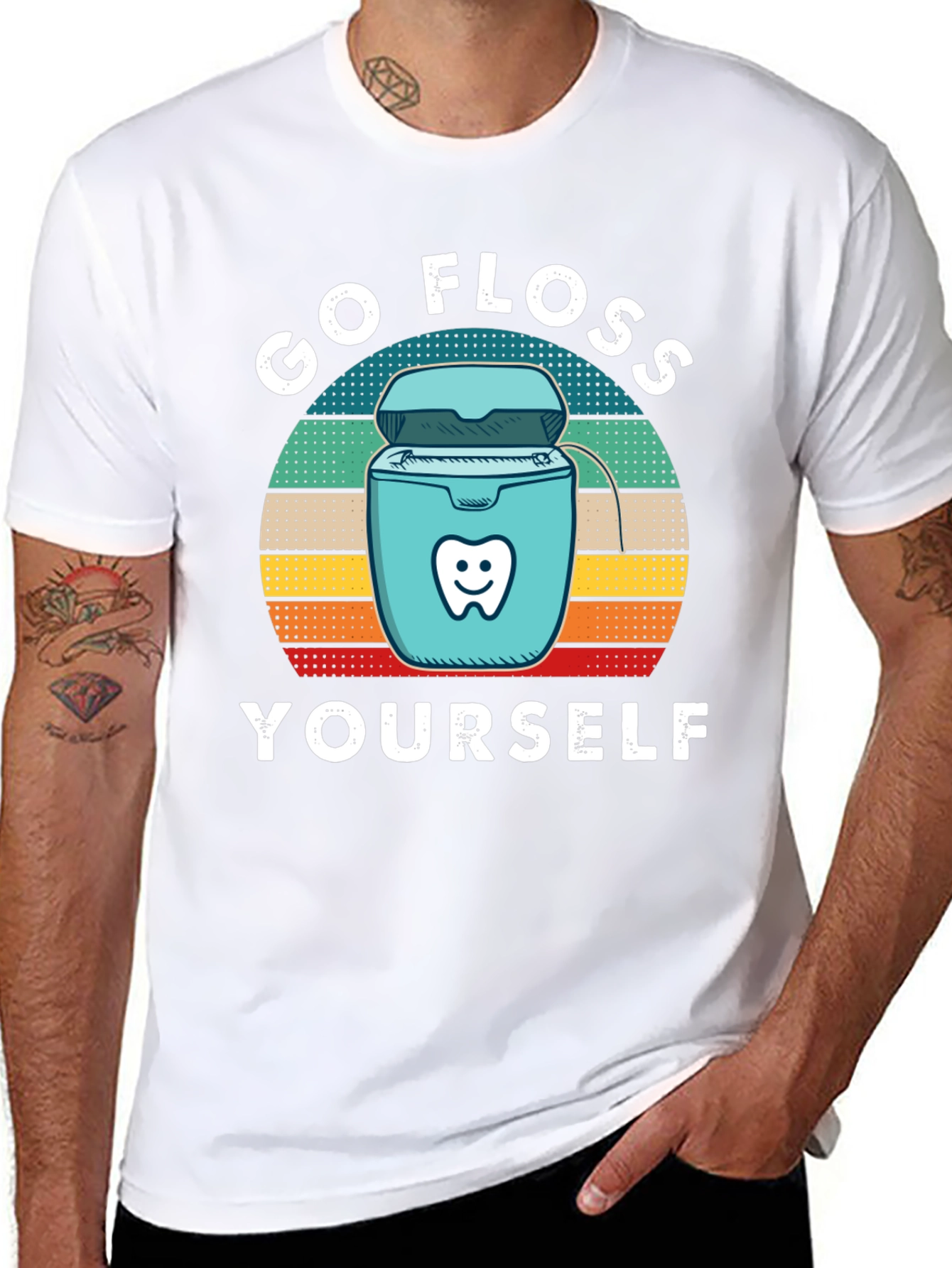 Go Floss Yourself Graphic Tee