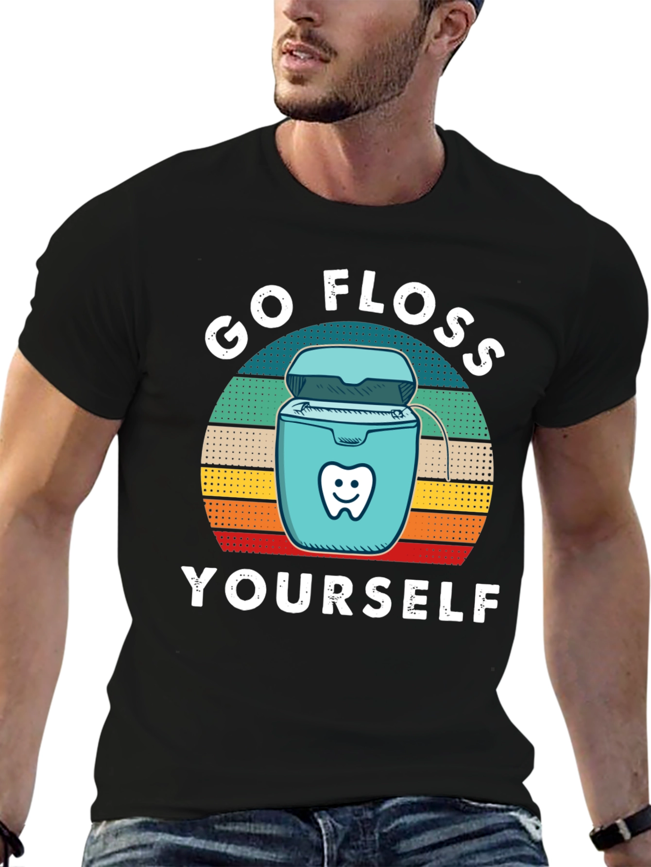 Go Floss Yourself Graphic Tee