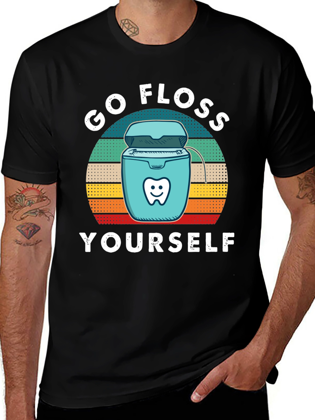 Go Floss Yourself Graphic Tee